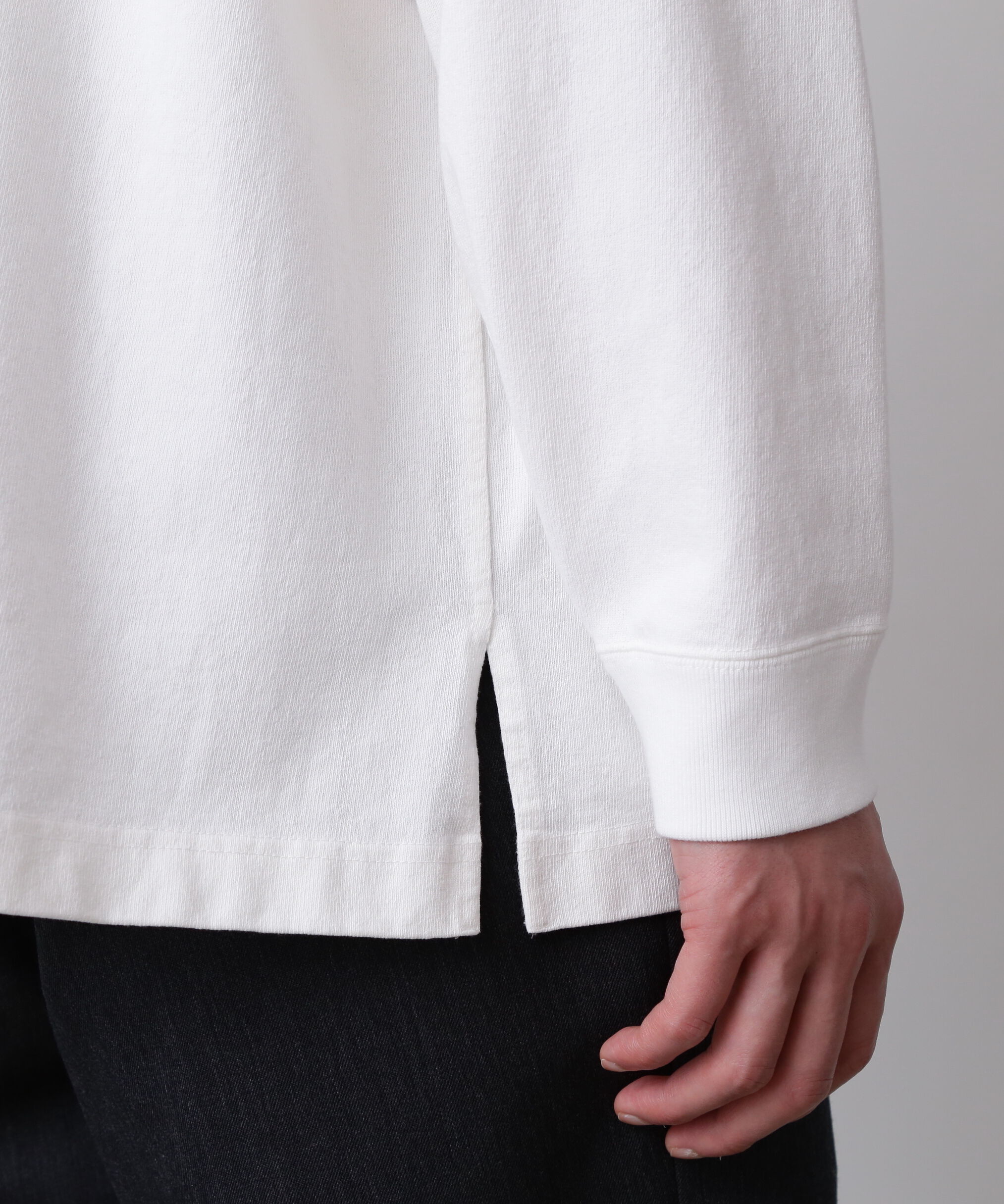 YLEVE 「YLEVE / OPEN END COTTON PIGMENT DYE PULL OVER」|Tシャツ・カットソー|