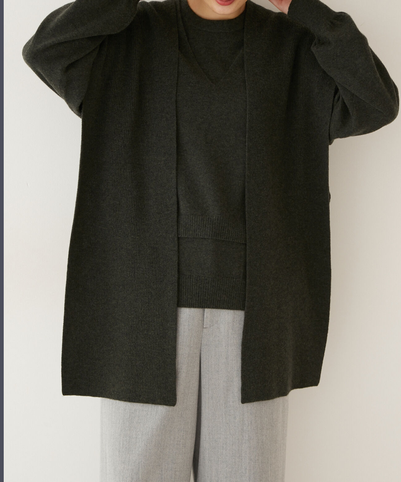  「 ◆コンポーネントニットマフラー」|バンダナ・スカーフ|