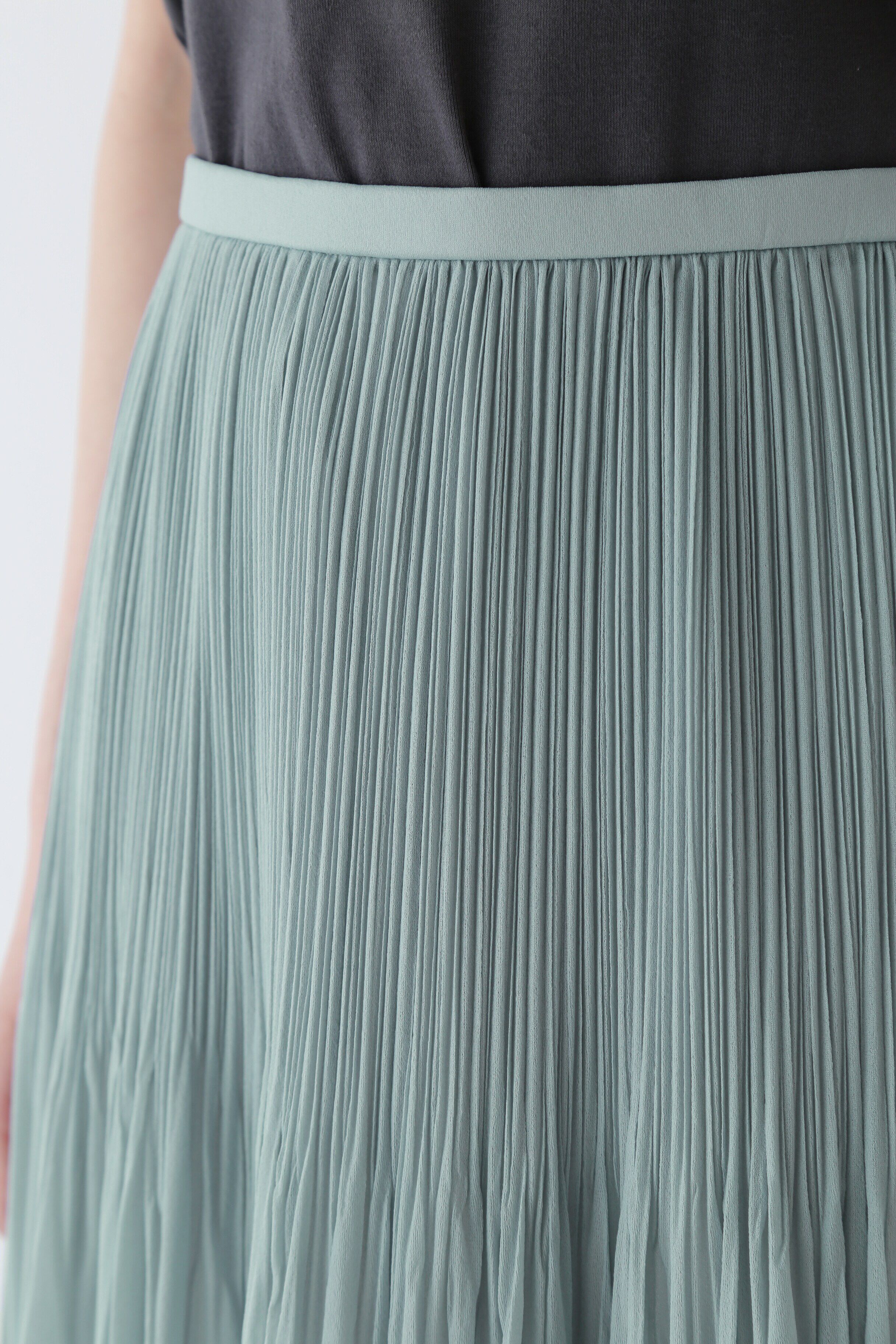  「◆オーガンジープリーツスカート」|スカート|