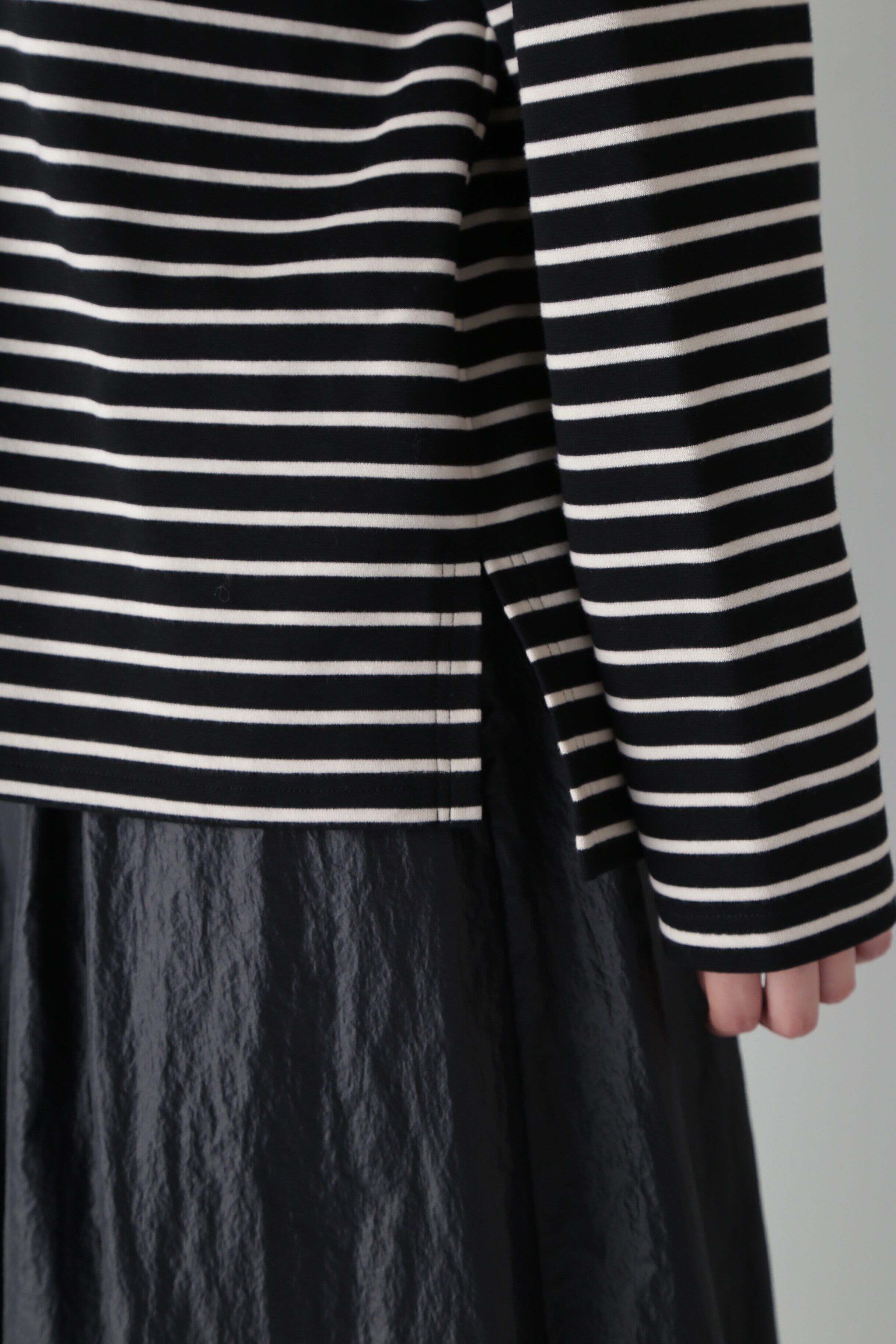  「◆ストレッチポンチボーダープルオーバー」|Tシャツ・カットソー|