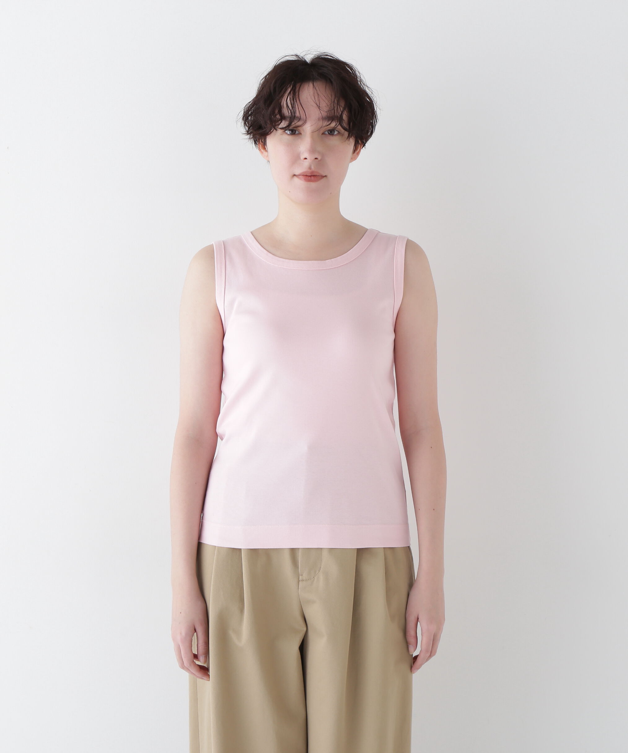  「オーガニックコットンタンクトップ」|Tシャツ・カットソー|