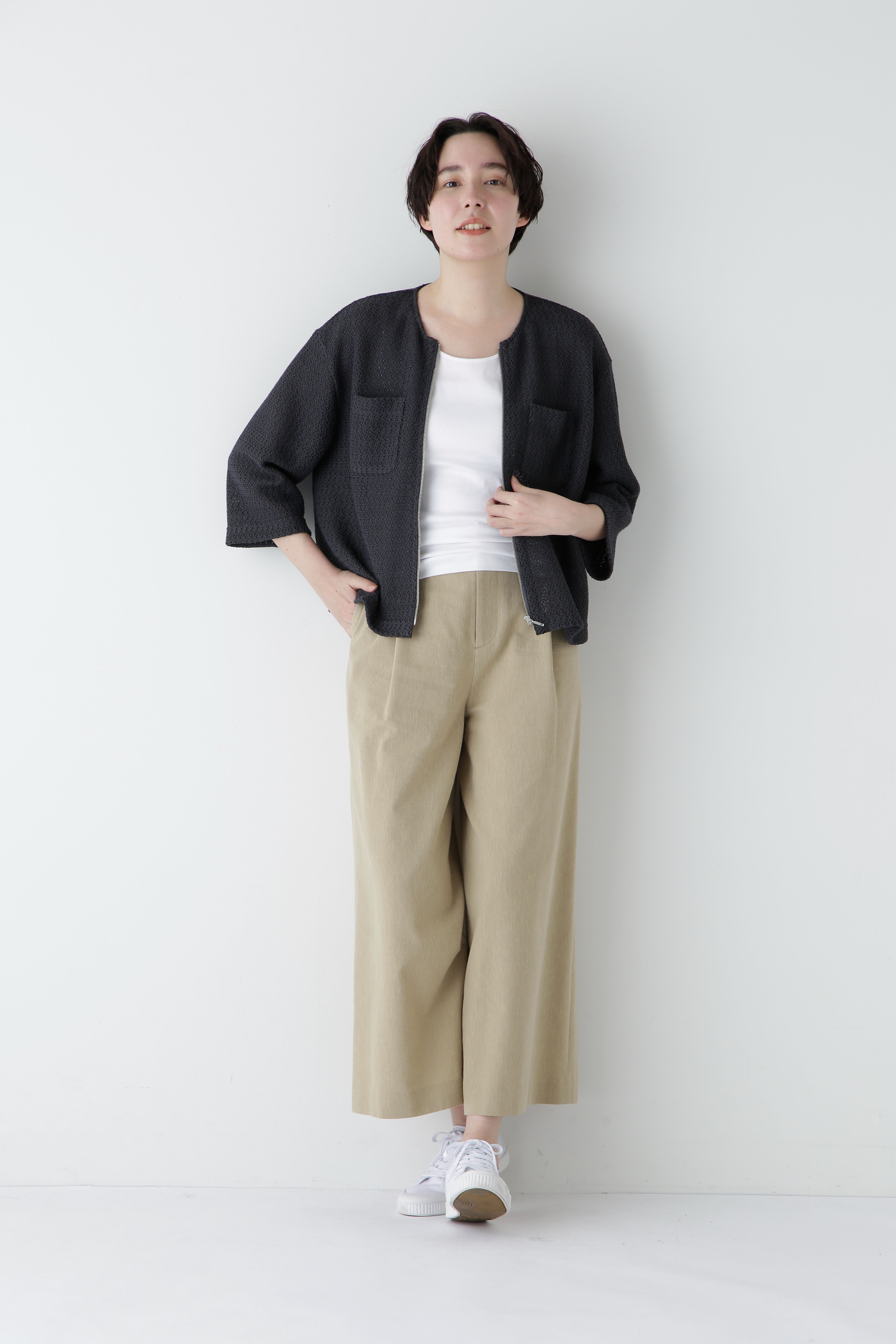  「◆コットンポリレーヨンリネンマリンパンツ」|その他|