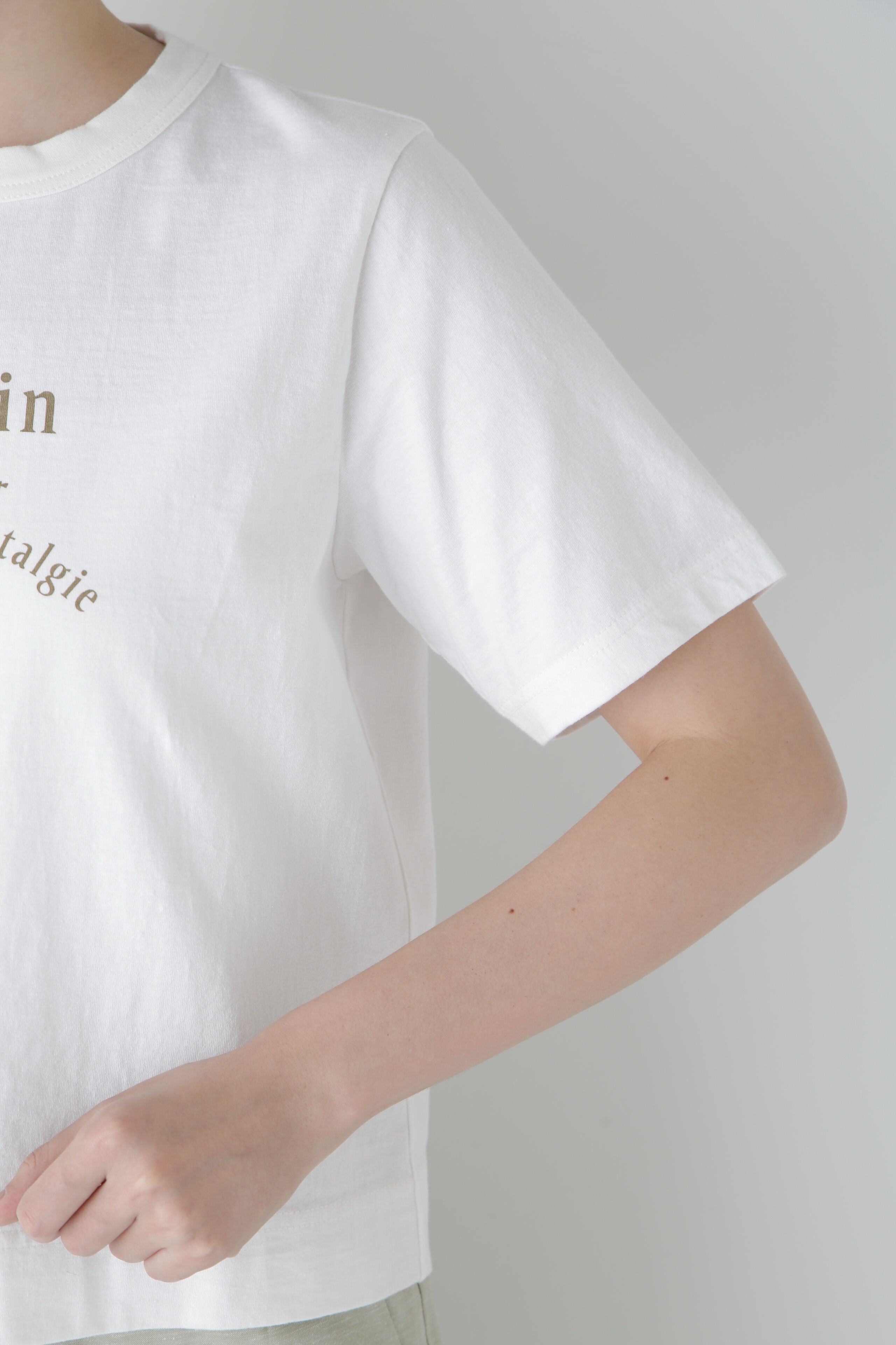  「◆リサイクルコットン度詰天竺Ｔシャツ」|Tシャツ・カットソー|