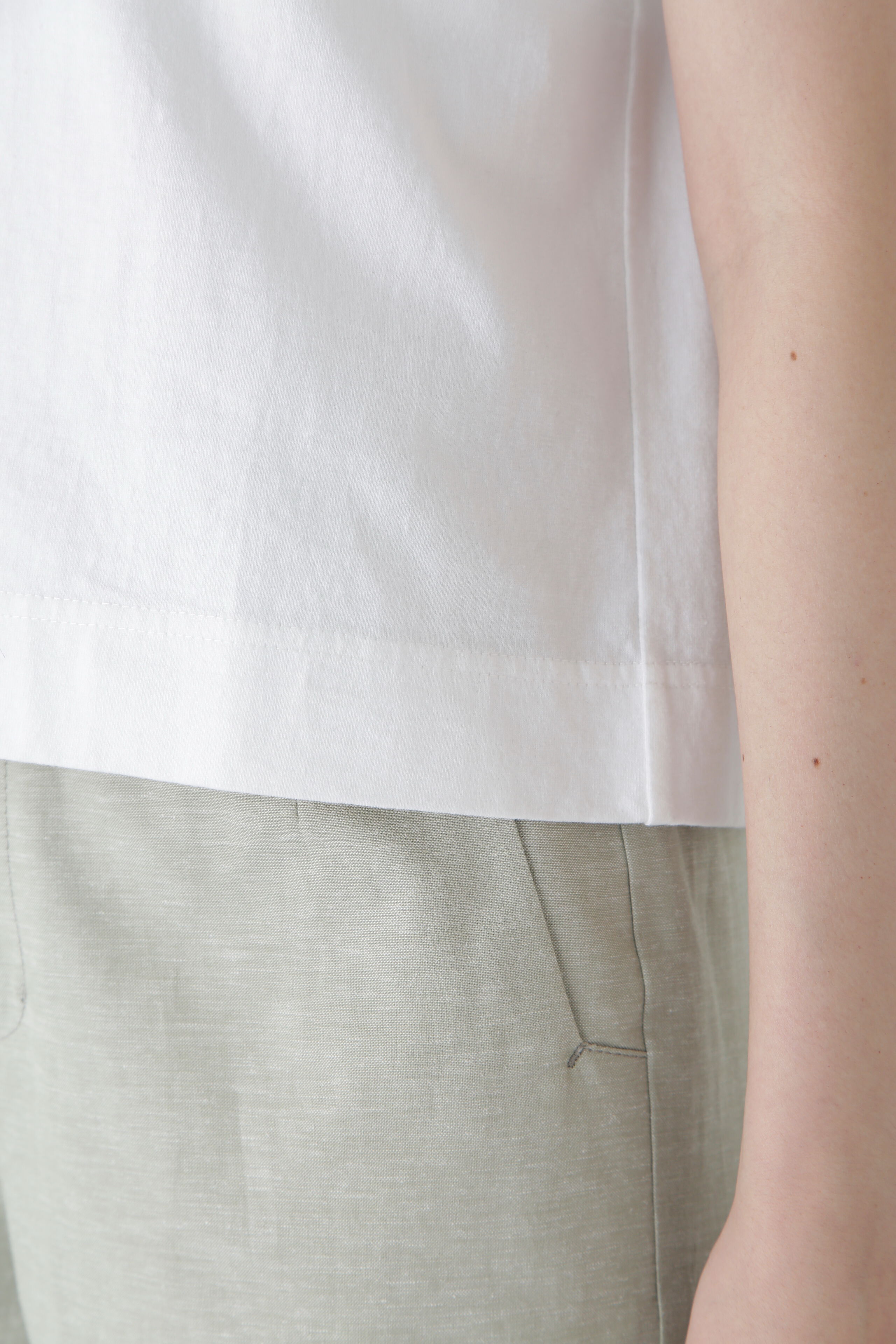  「◆リサイクルコットン度詰天竺Ｔシャツ」|Tシャツ・カットソー|