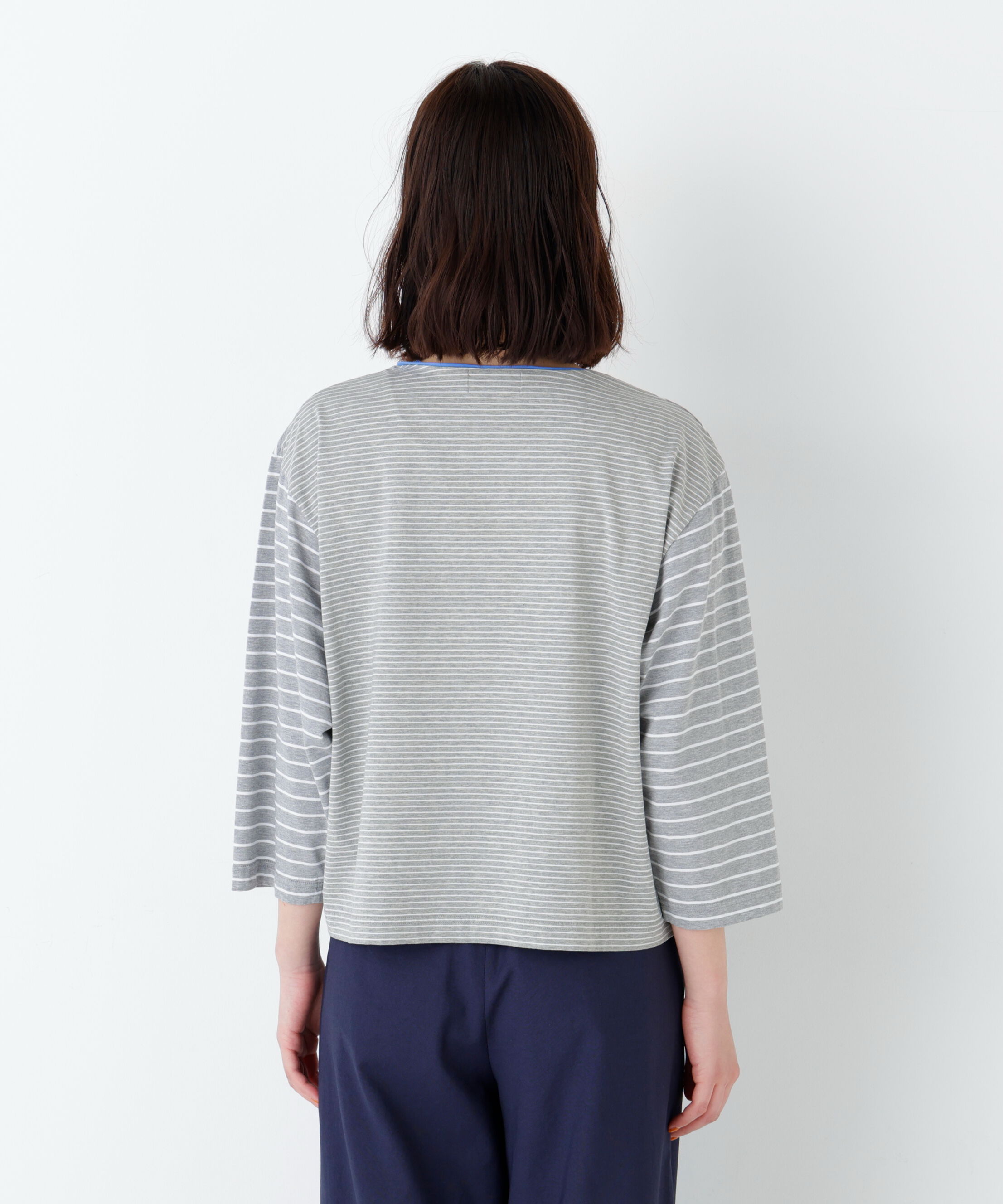  「◆ハイゲージボーダーカットソー」|Tシャツ・カットソー|