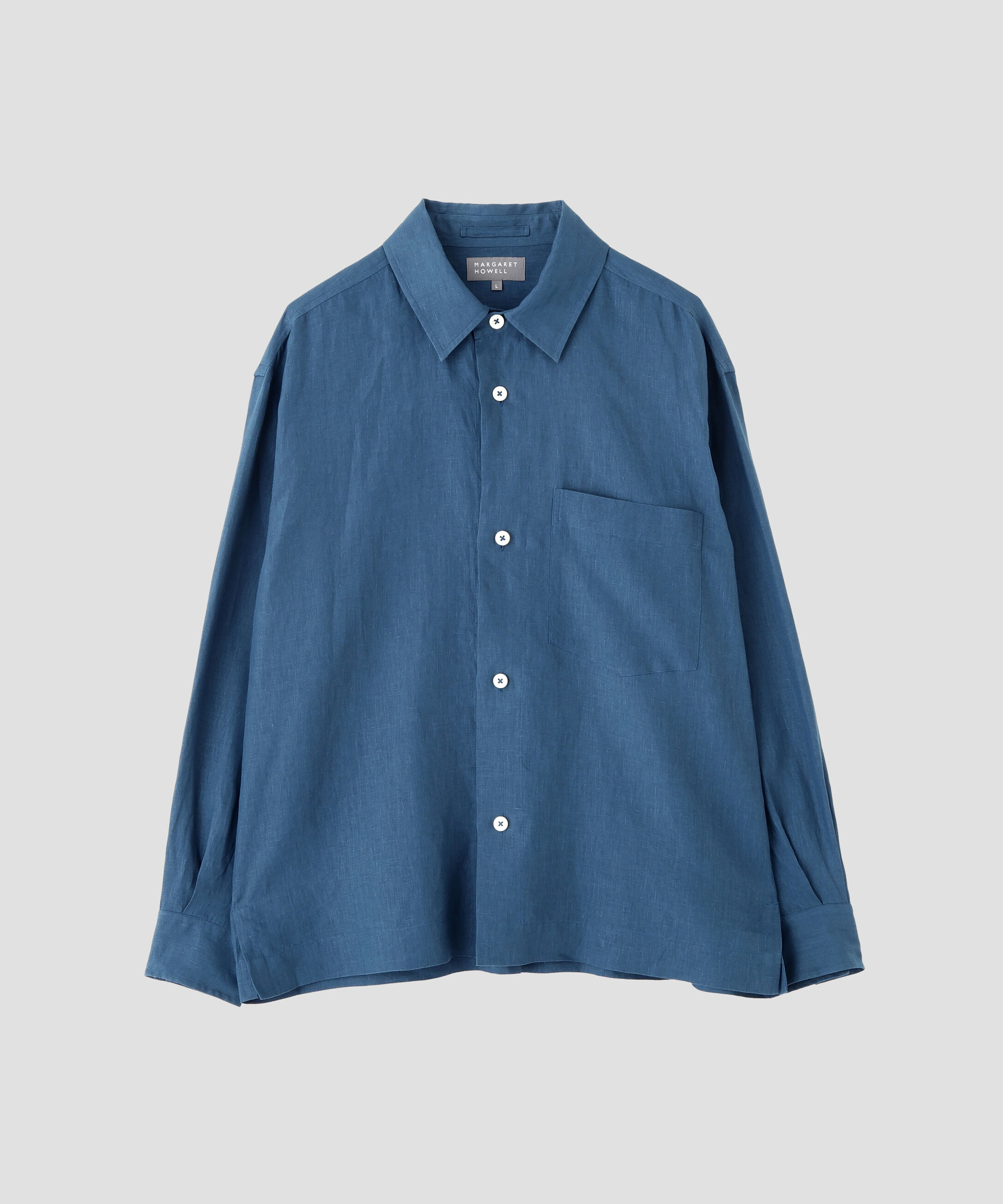 MARGARET HOWELL「SHIRTING LINEN SHIRT」|シャツ・ブラウス|