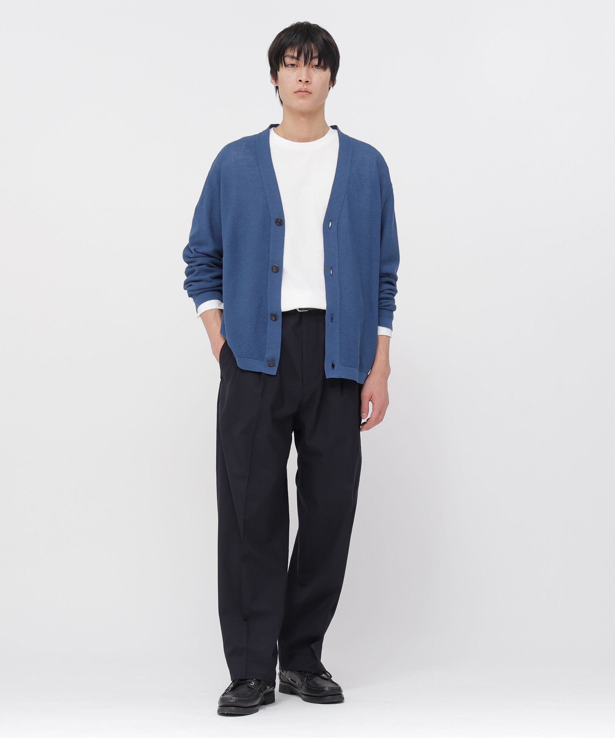 MARGARET HOWELL「COTTON RAMIE PIQUE KNITWEAR」|ニット・セーター|