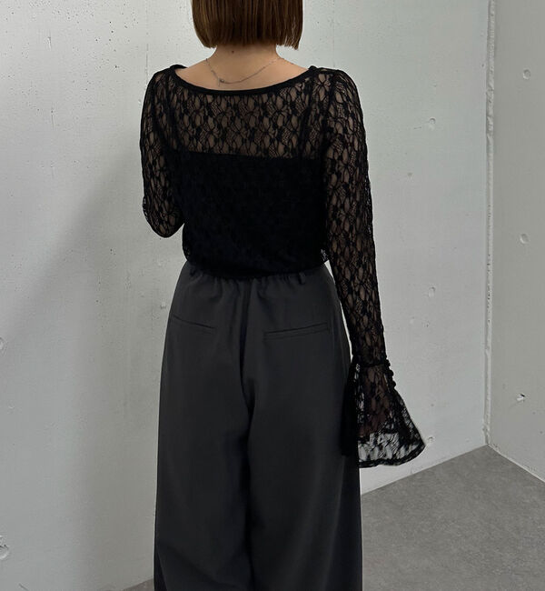 archives「カットレースフレアスリーブＴＯＰＳ」|Tシャツ・カットソー|