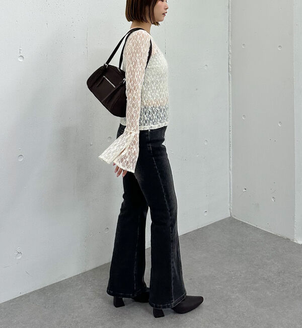 archives「カットレースフレアスリーブＴＯＰＳ」|Tシャツ・カットソー|