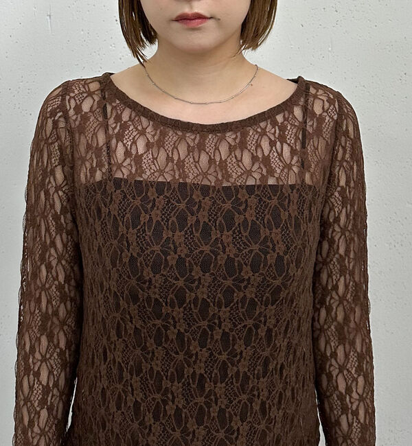 archives「カットレースフレアスリーブＴＯＰＳ」|Tシャツ・カットソー|