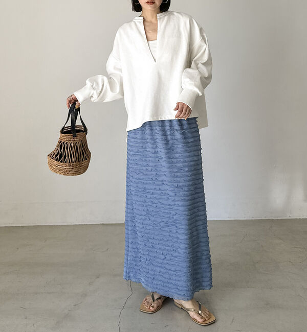 Doux archives「フリルタイトスカート」|スカート|