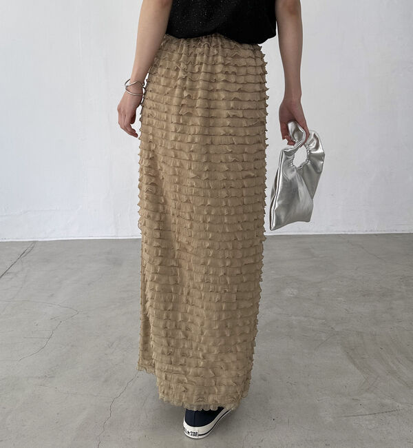 Doux archives「フリルタイトスカート」|スカート|