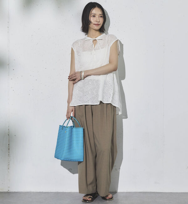 Doux archives「レースノースリブラウス」|シャツ・ブラウス|