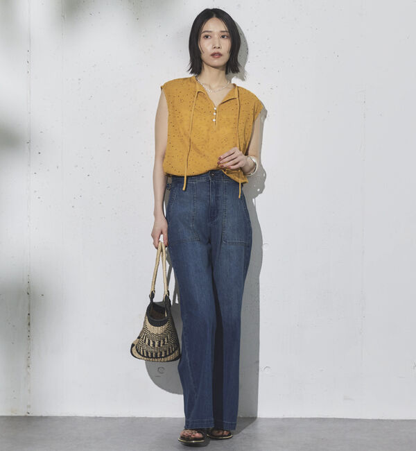 Doux archives「レースノースリブラウス」|シャツ・ブラウス|