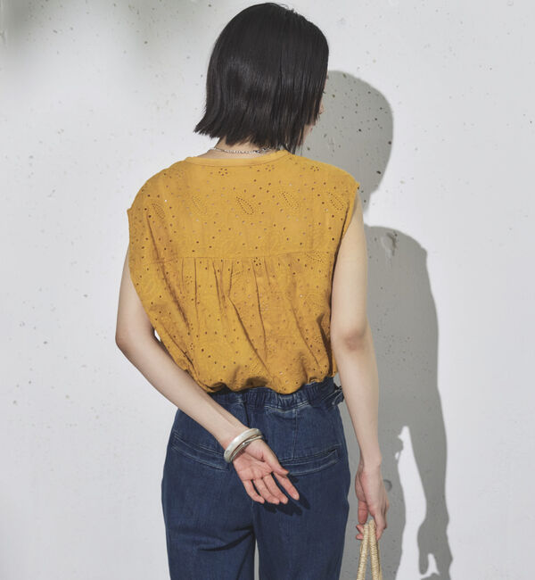 Doux archives「レースノースリブラウス」|シャツ・ブラウス|