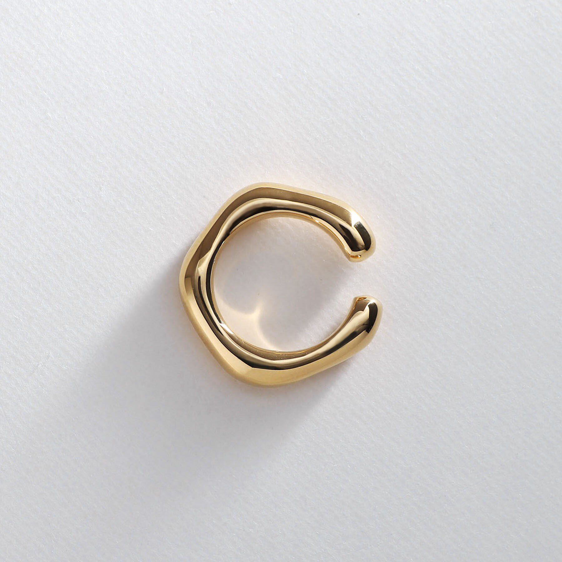 COCOSHNIK ONKITSCH「シルバー ニュアンスイヤーカフ GP」|イヤリング|