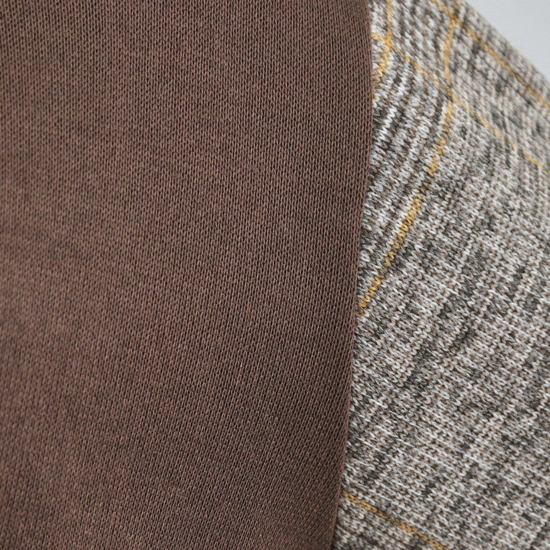 SHOO･LA･RUE「【S-L/あったか】お袖チェック裏起毛トップス」|パーカー|