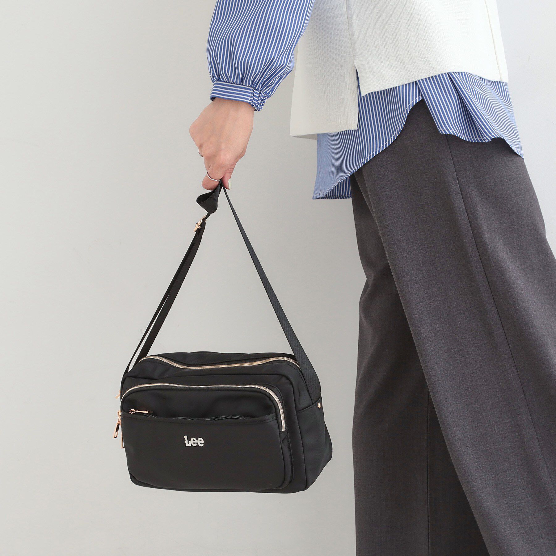 SHOO･LA･RUE「【Lee別注／撥水】7ポケットショルダーバッグ」|ショルダー・メッセンジャー|