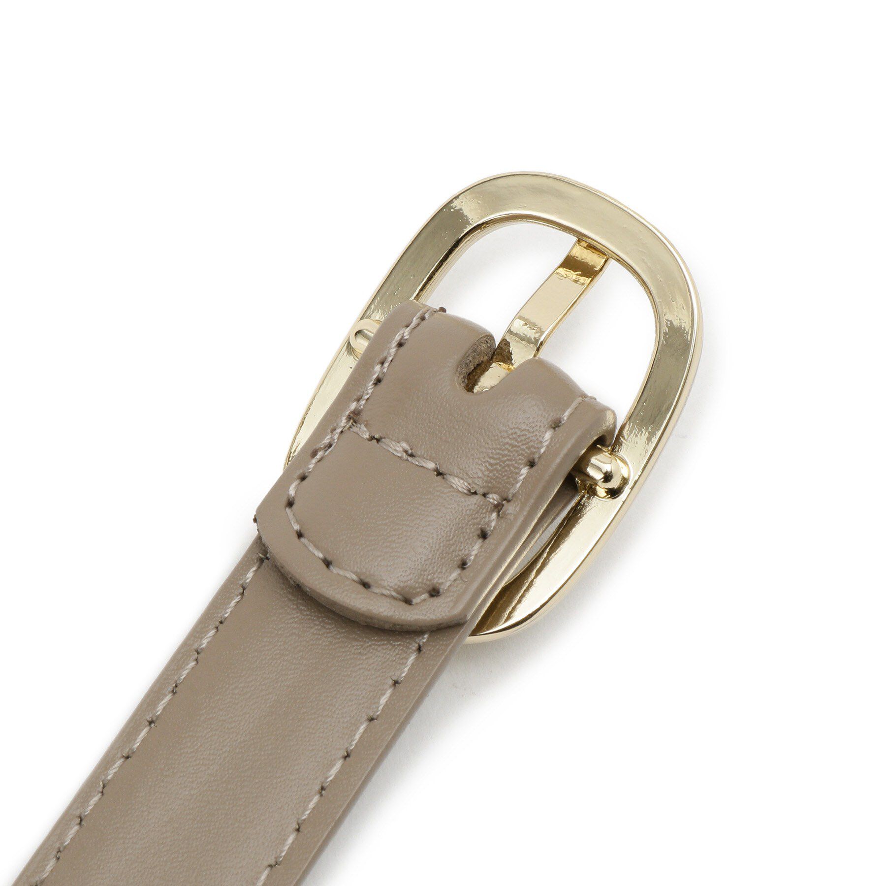 SHOO･LA･RUE「シンプル牛革ベルト（2cm巾）」|ベルト|