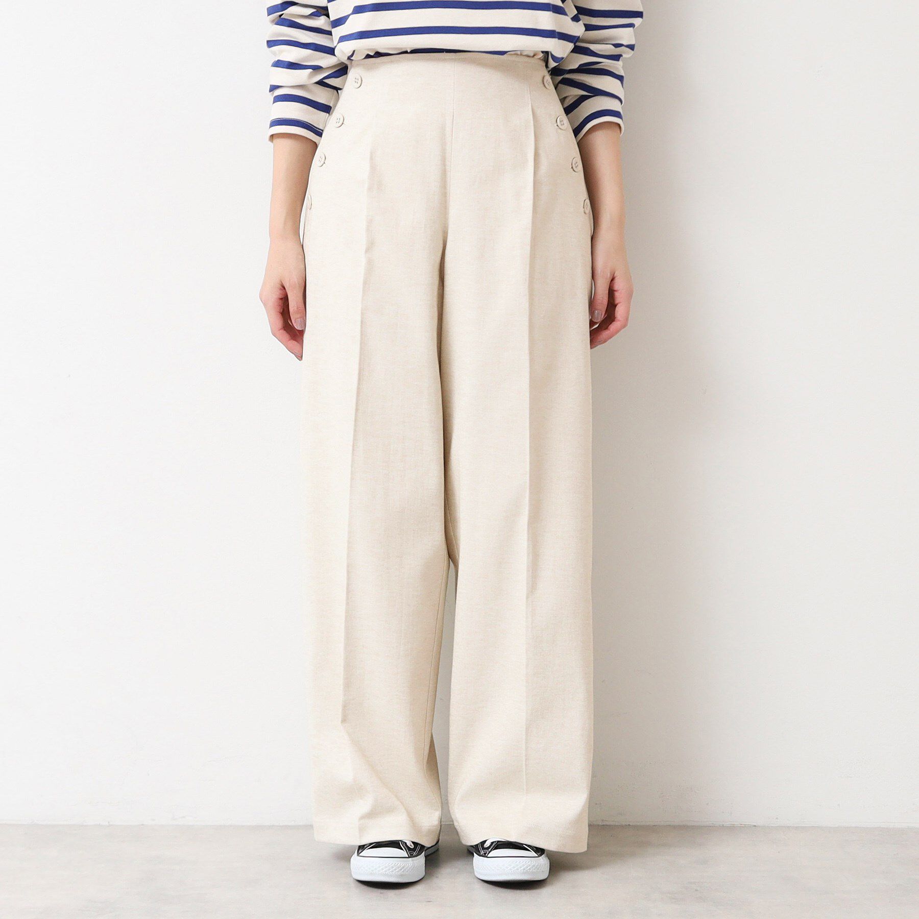 Dessin「【多機能】リネンブレンドマリンパンツ」|その他|