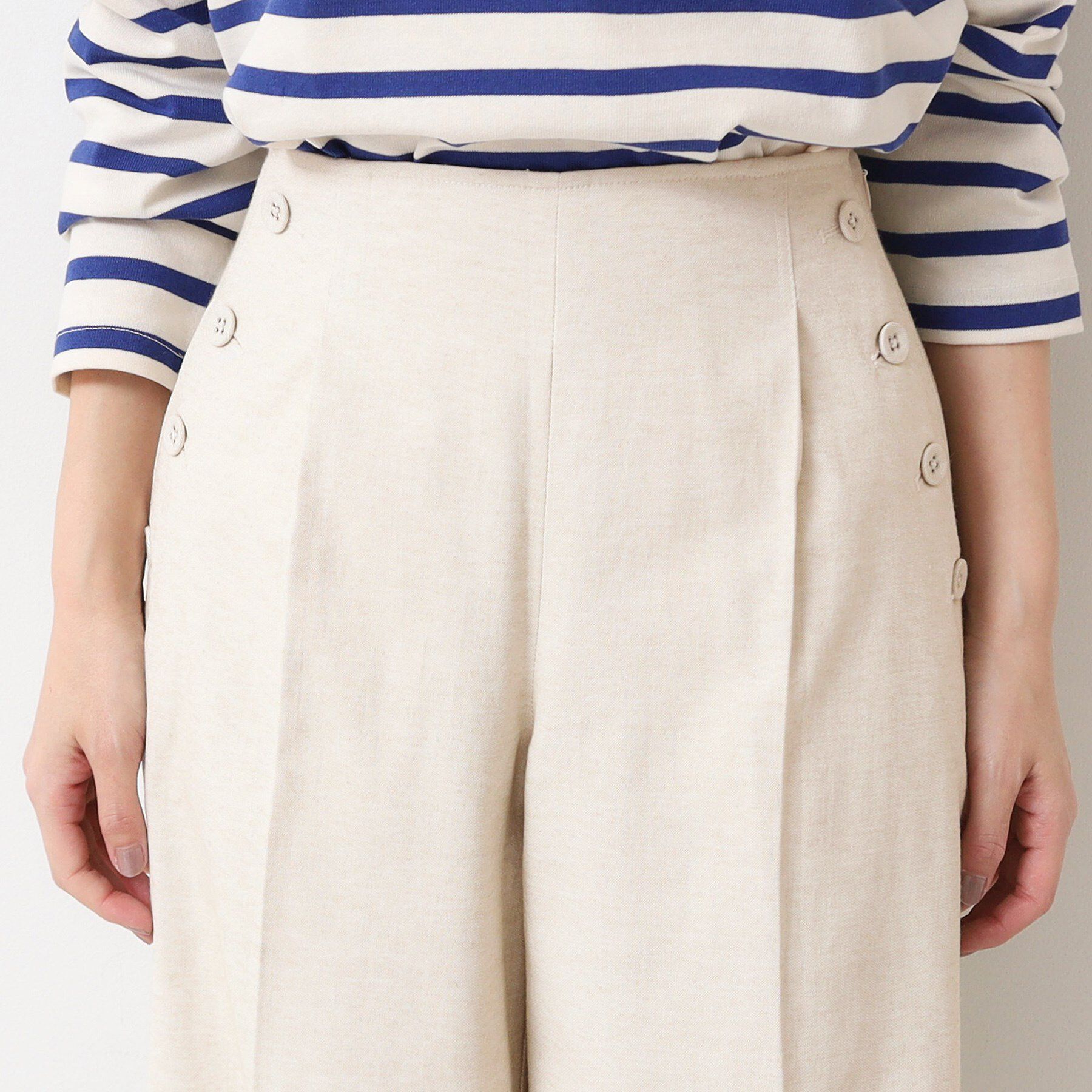 Dessin「【多機能】リネンブレンドマリンパンツ」|その他|