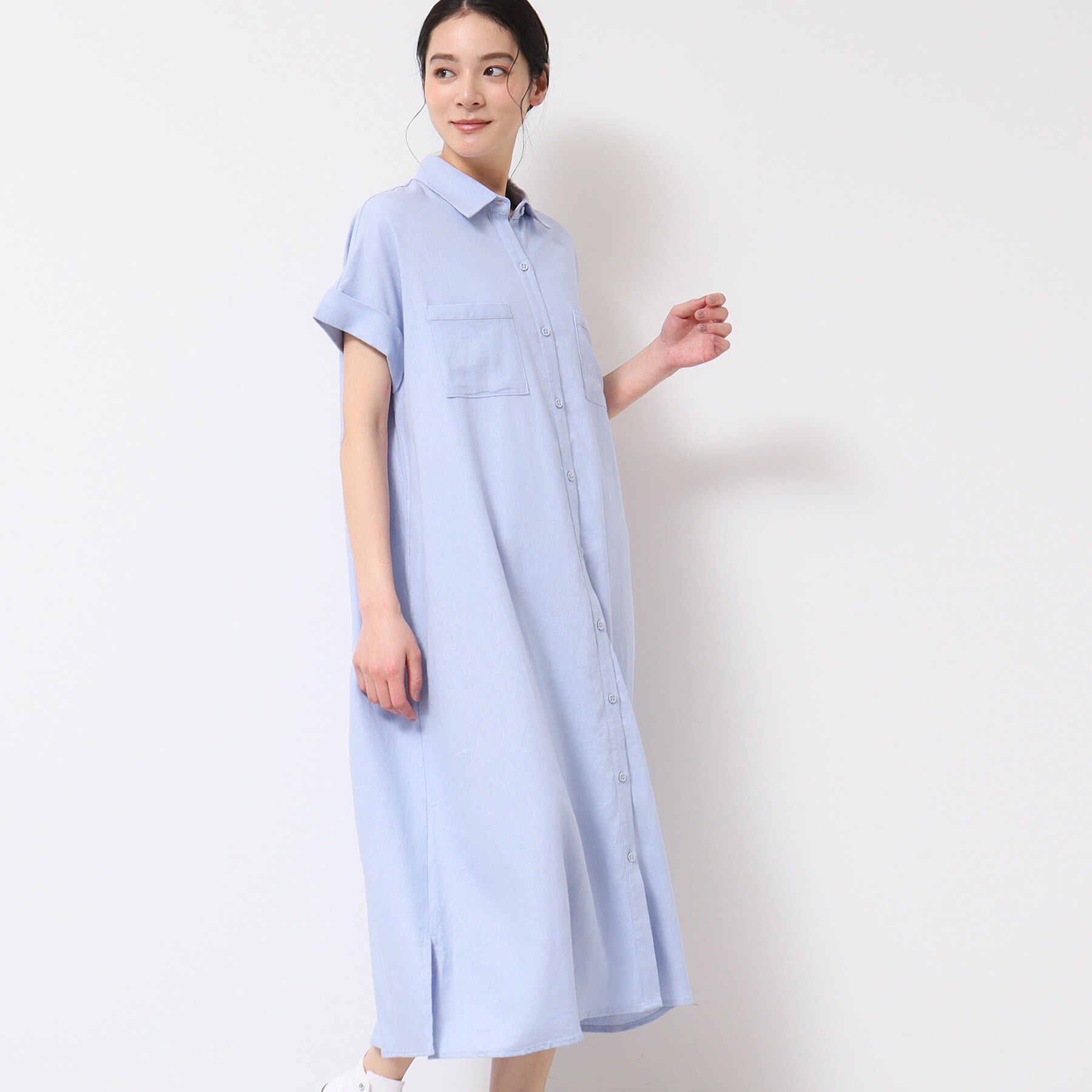Dessin「【洗える】シャツワンピース（S～L）」|ワンピース|