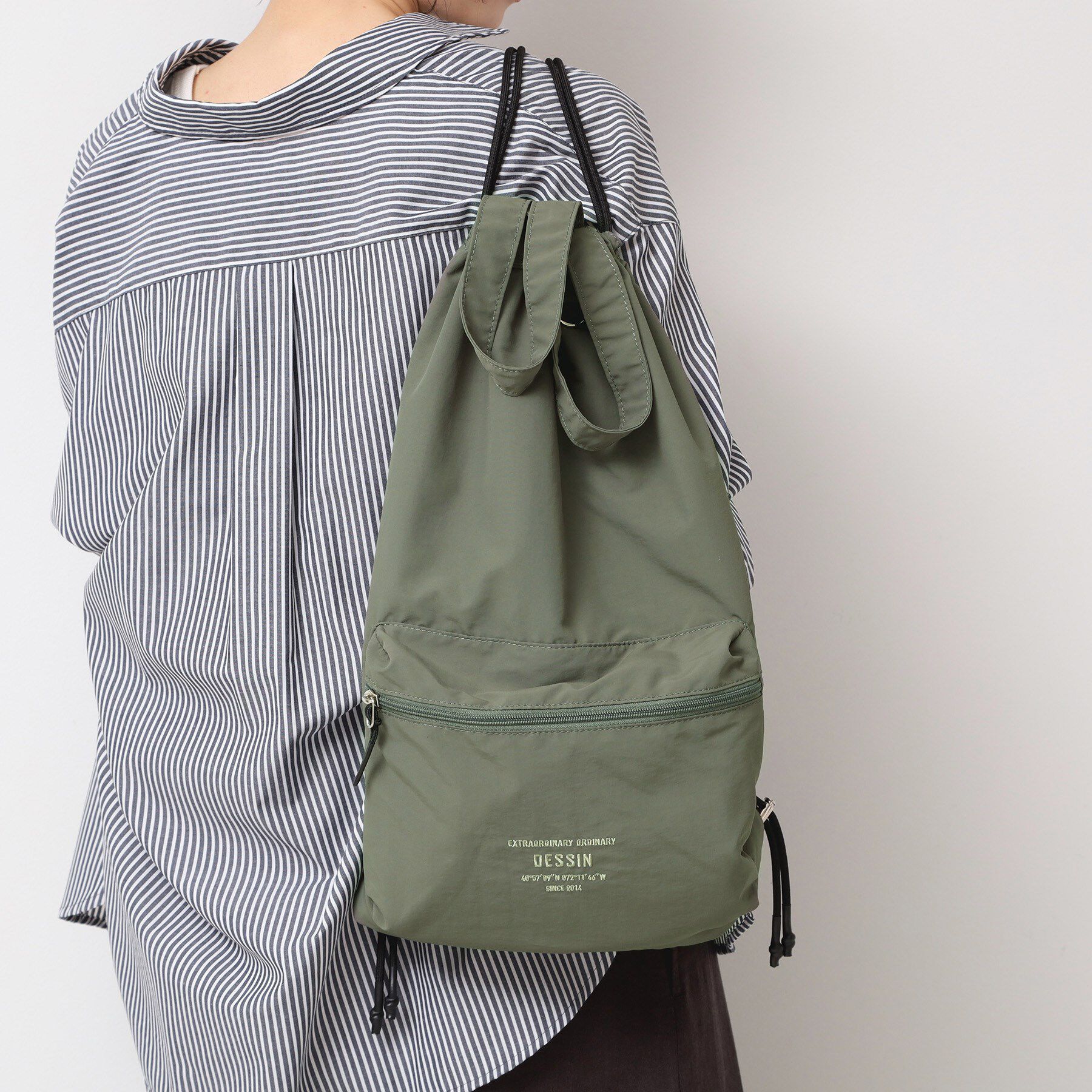 Dessin「ドローコードナップサック」|リュック|