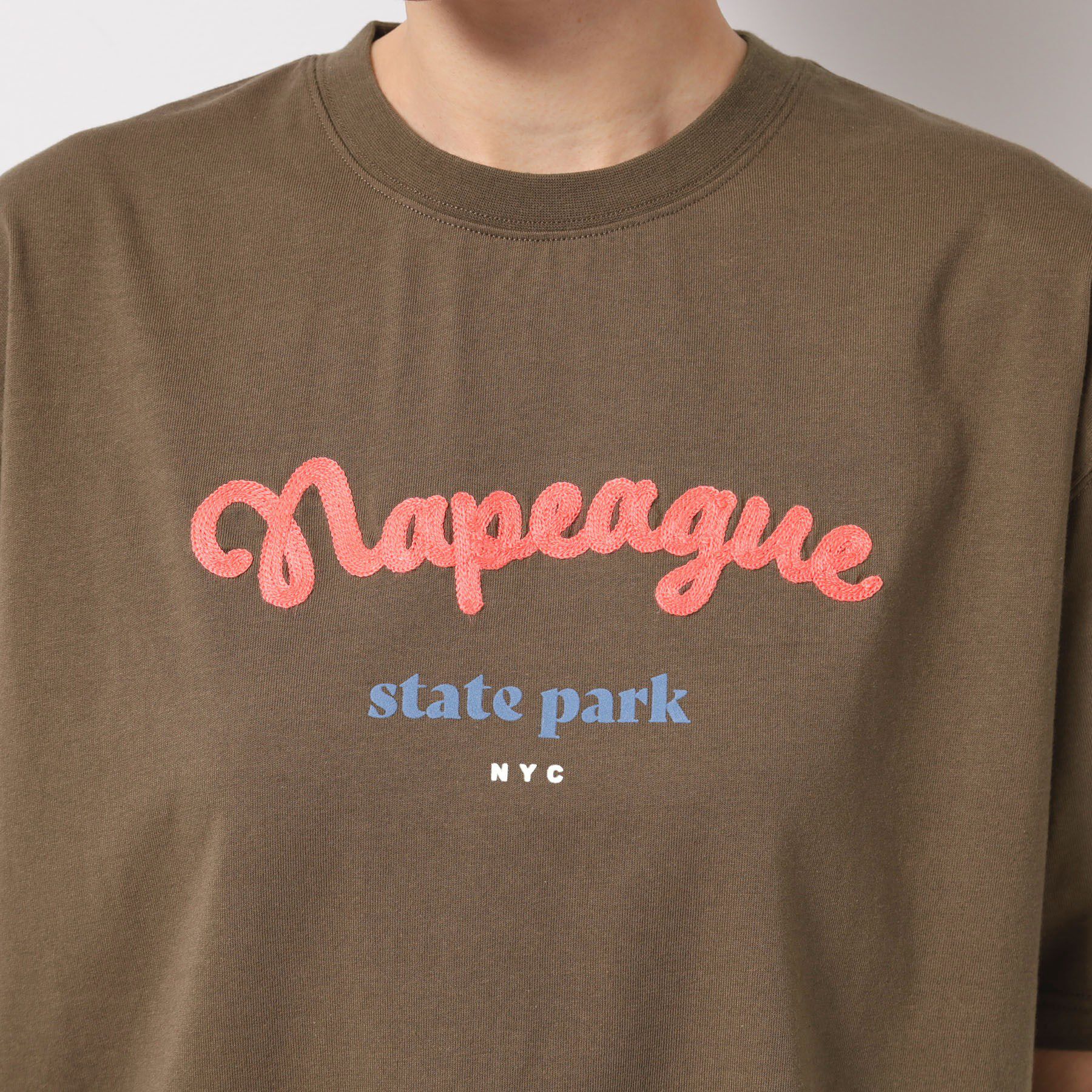 Dessin「【洗える】オーガニックコットンロゴTシャツ」|Tシャツ・カットソー|