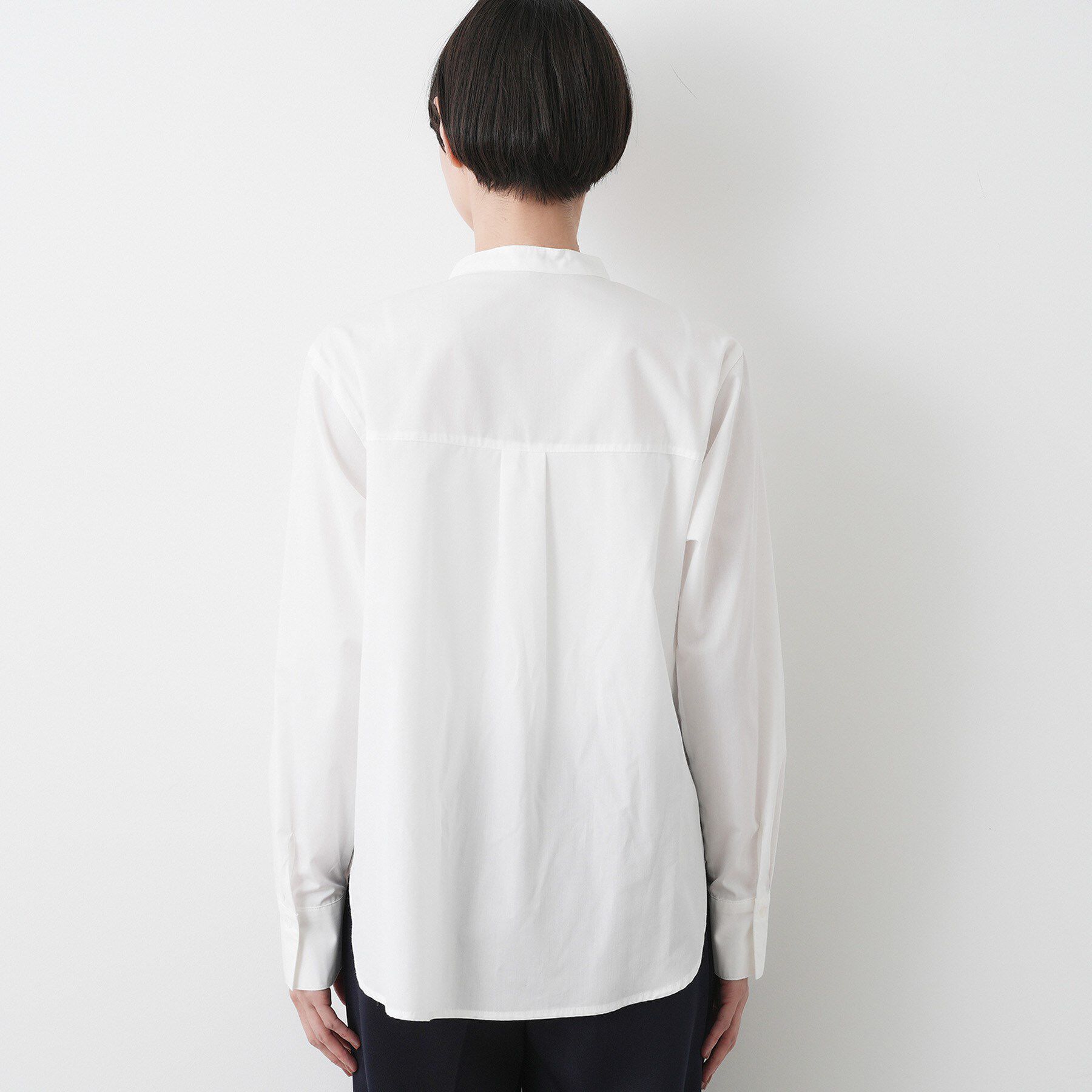 Dessin「【入卒/セレモニー/洗える】フロントフリルネックブラウス」|シャツ・ブラウス|