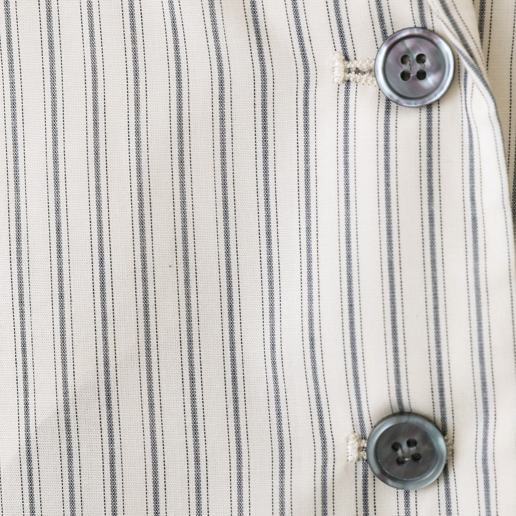 Dessin「【セットアップ可/洗える】ストライプシャツジャケット」|テーラードジャケット|