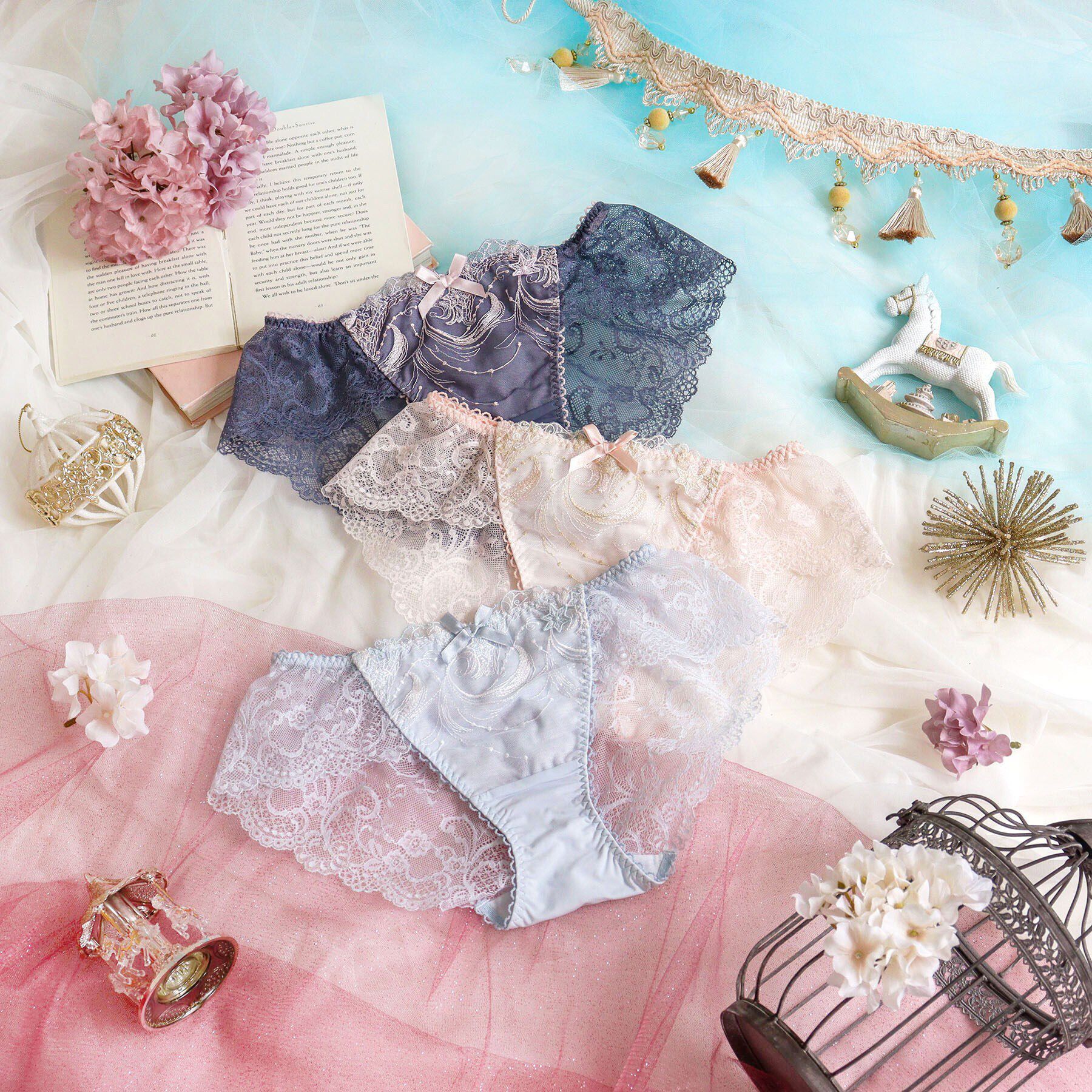 Risa Magli「ブラム レースショーツ」|インナー|