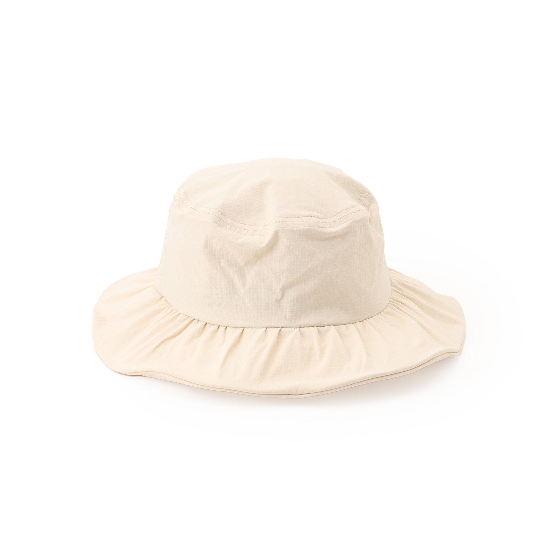 ITS&rsquo;DEMO「【サイズ調整可／手洗い可】ギャザーバケットハット」|ハット|