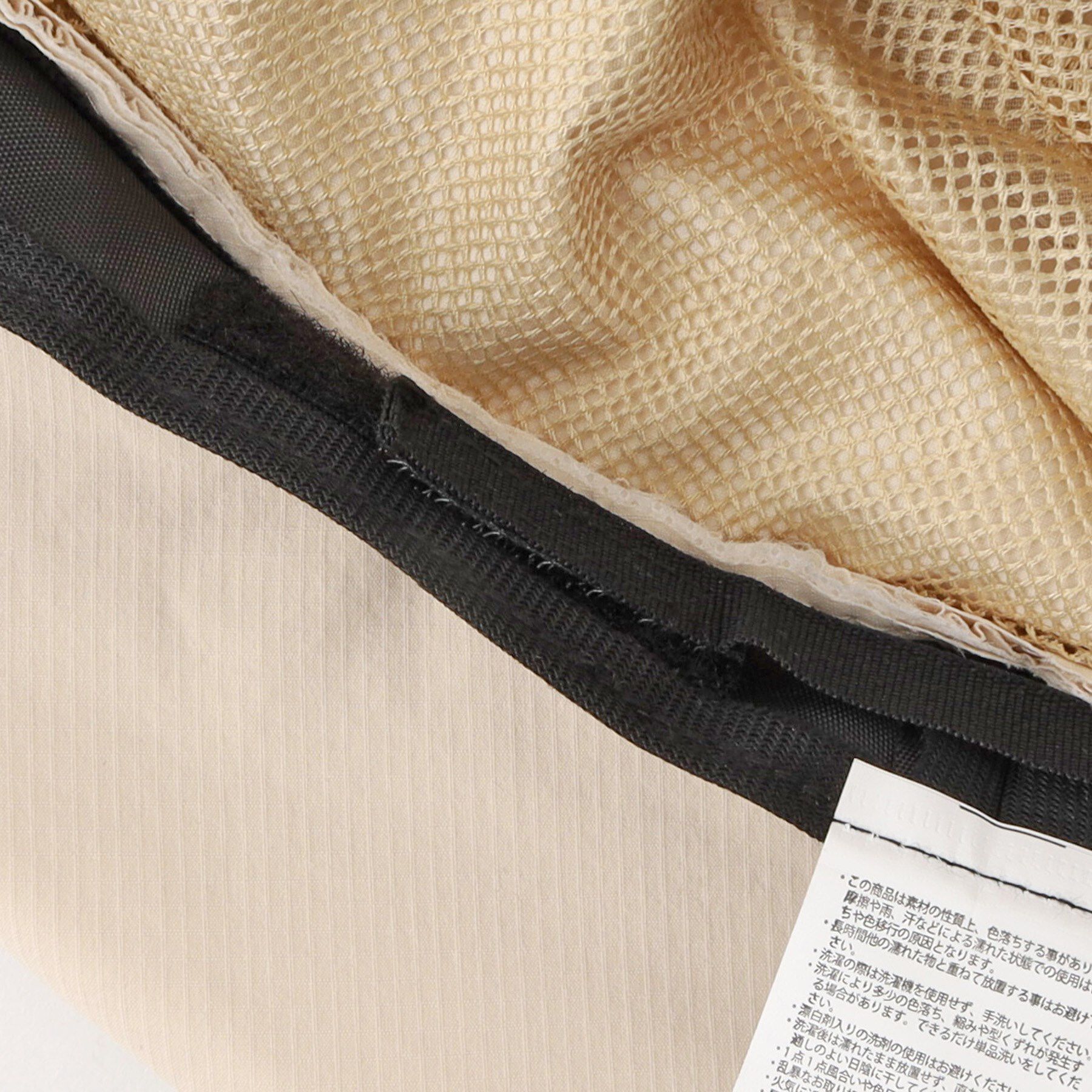 ITS&rsquo;DEMO「【サイズ調整可／手洗い可】ギャザーバケットハット」|ハット|