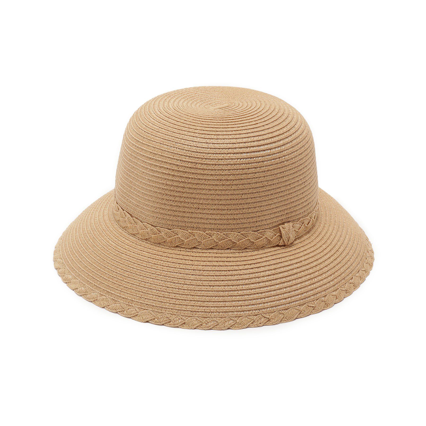 ITS&rsquo;DEMO「【サイズ調整可／手洗い可】三つ編みハット」|ハット|