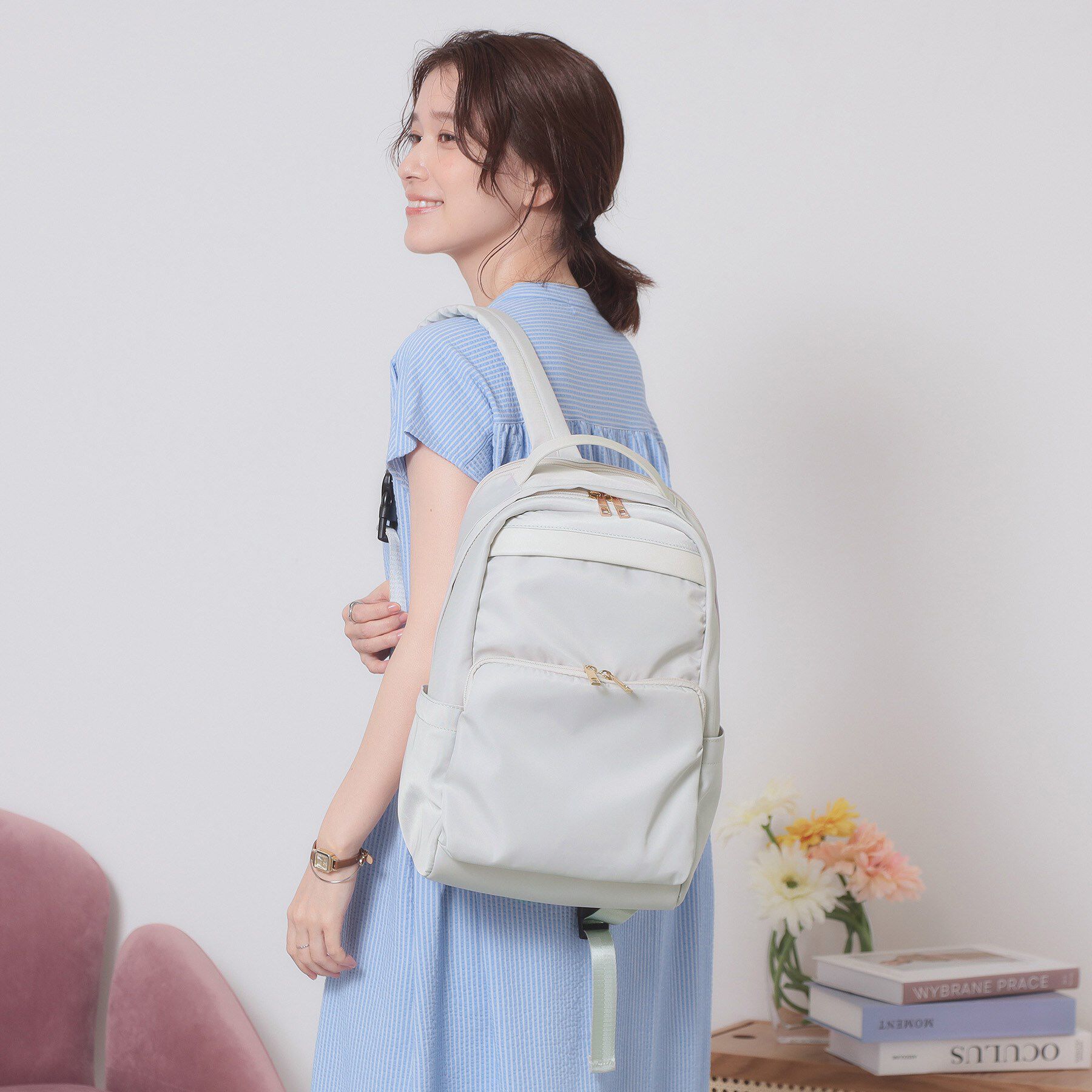 ITS&rsquo;DEMO「撥水13ポケットコンビリュック」|リュック|