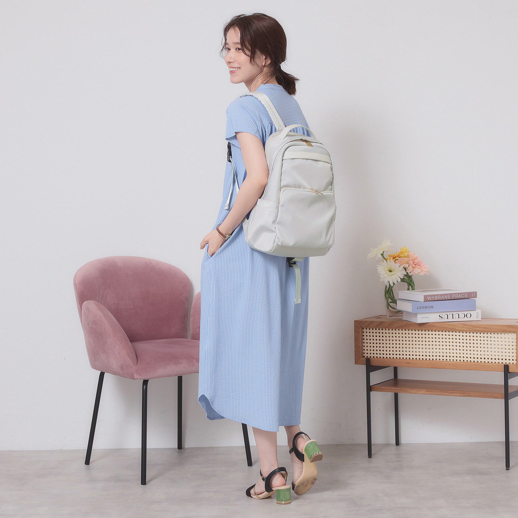 ITS&rsquo;DEMO「撥水13ポケットコンビリュック」|リュック|