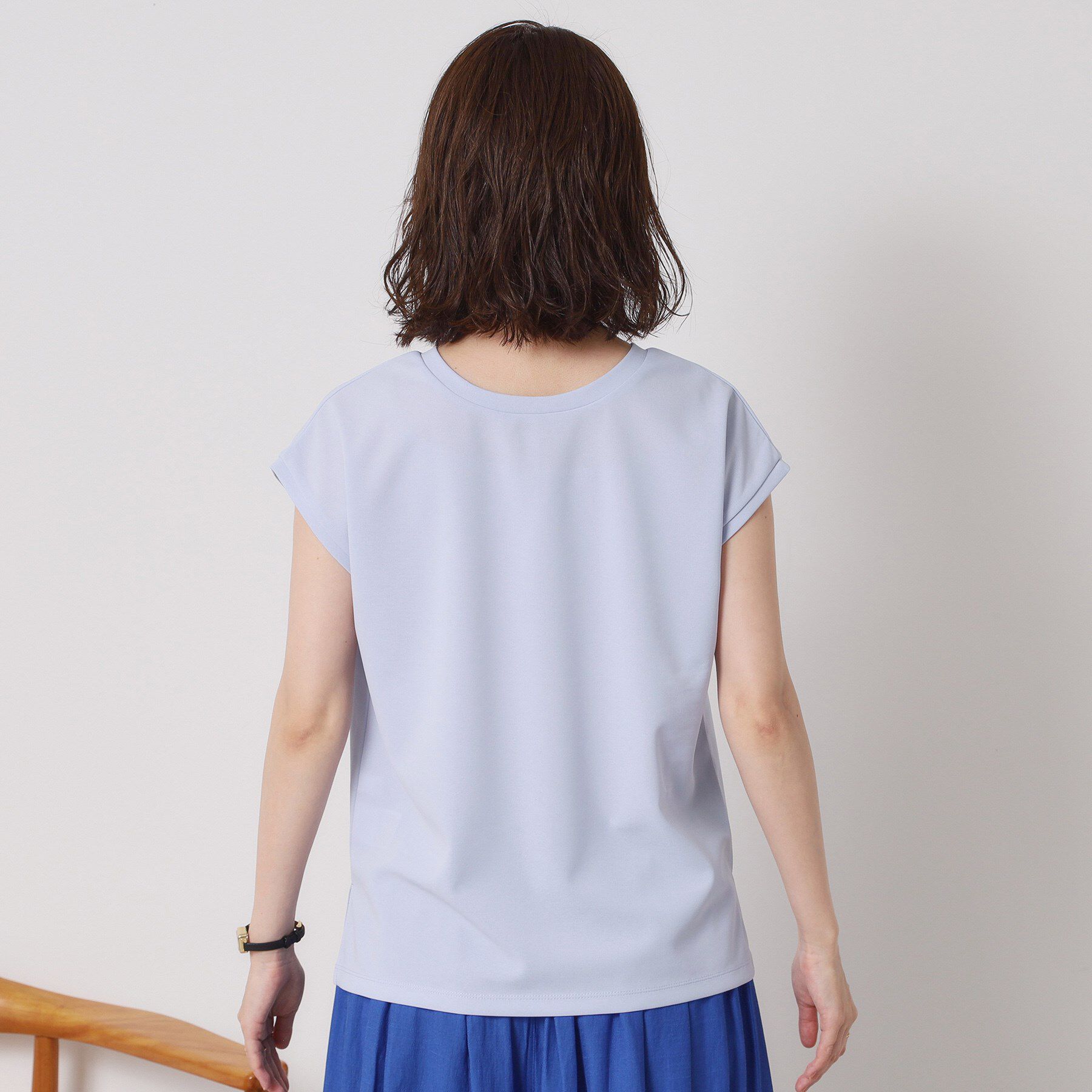 ITS&rsquo;DEMO「【接触冷感／洗濯機OK】カットジョーゼット2wayトップス」|シャツ・ブラウス|