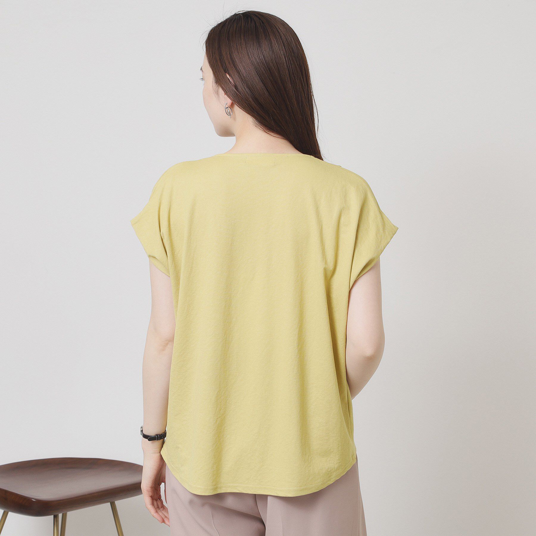 ITS&rsquo;DEMO「【接触冷感／手洗い可】カノコスキッパーブラウス」|シャツ・ブラウス|