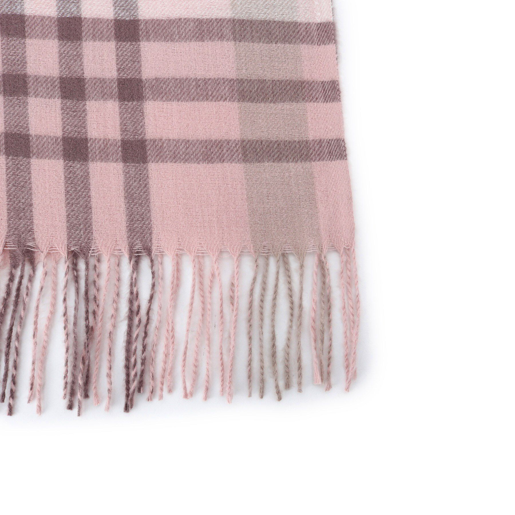 ITS&rsquo;DEMO「【洗濯可】クリーミータッチ60幅チェックストール」|ストール|