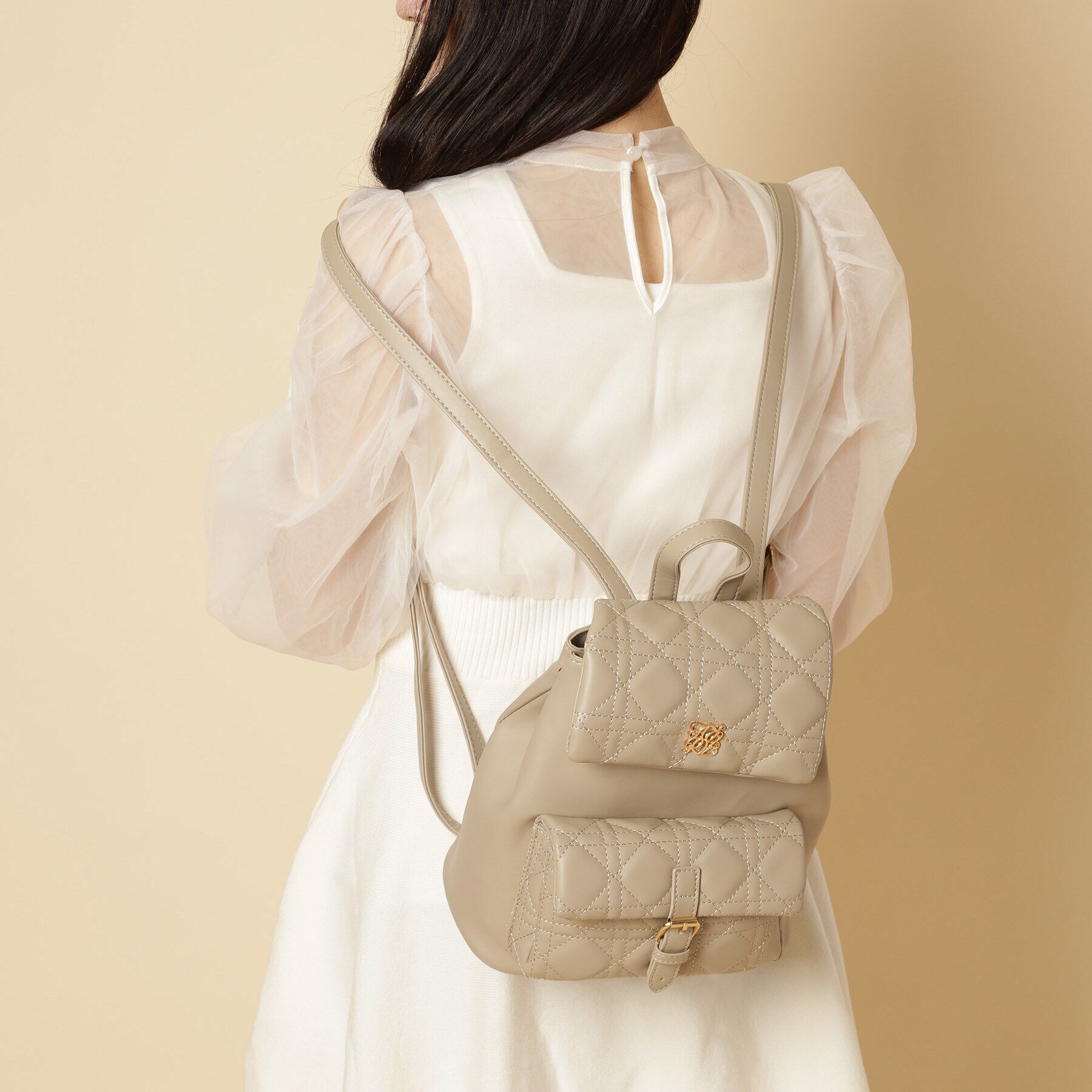 Ober Tashe「キルティングリュック」|リュック|