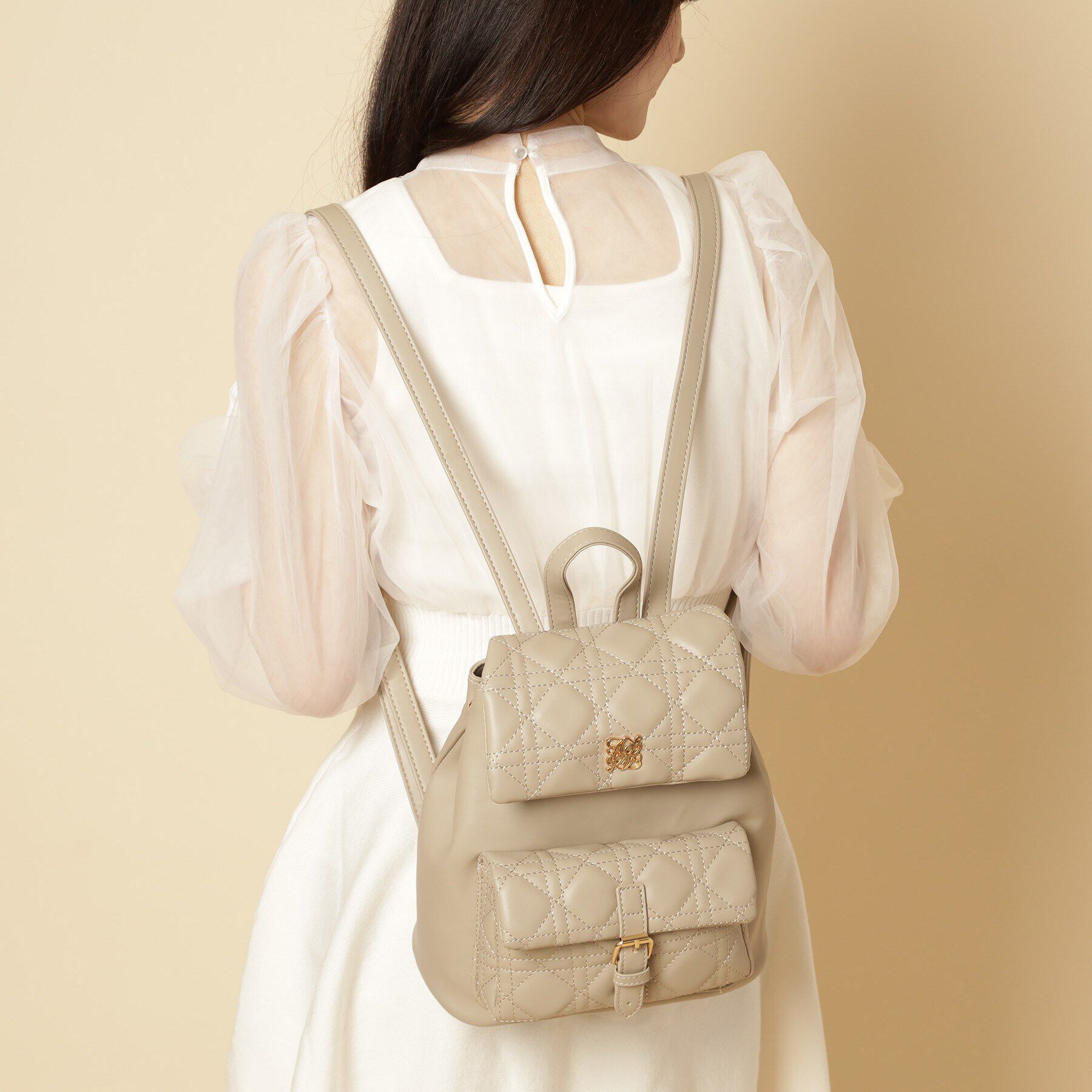 Ober Tashe「キルティングリュック」|リュック|