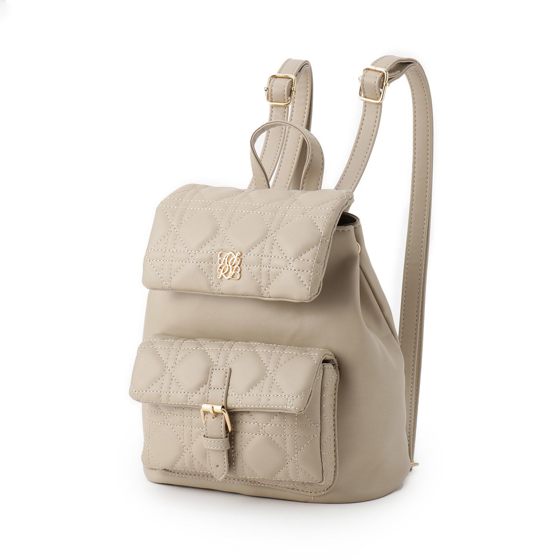 Ober Tashe「キルティングリュック」|リュック|ブラウン(048)