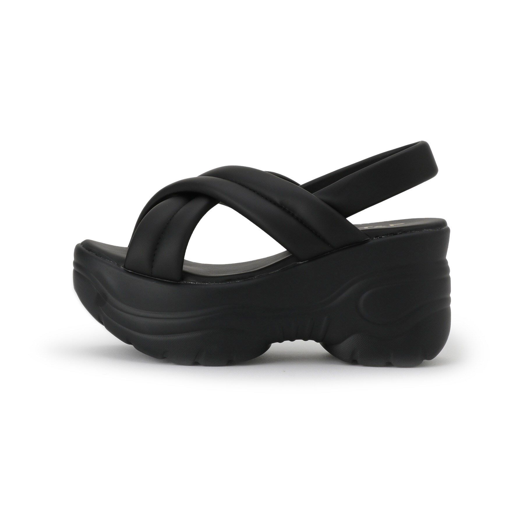 csT&P「厚底クロスサンダル パデットサンダル」|サンダル|