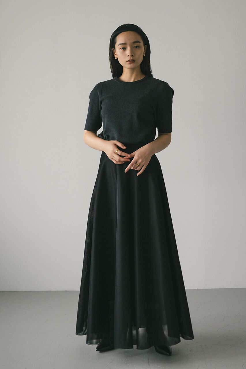 STYLEMIXER「ミルフィーユボリュームフレアスカート」|スカート|