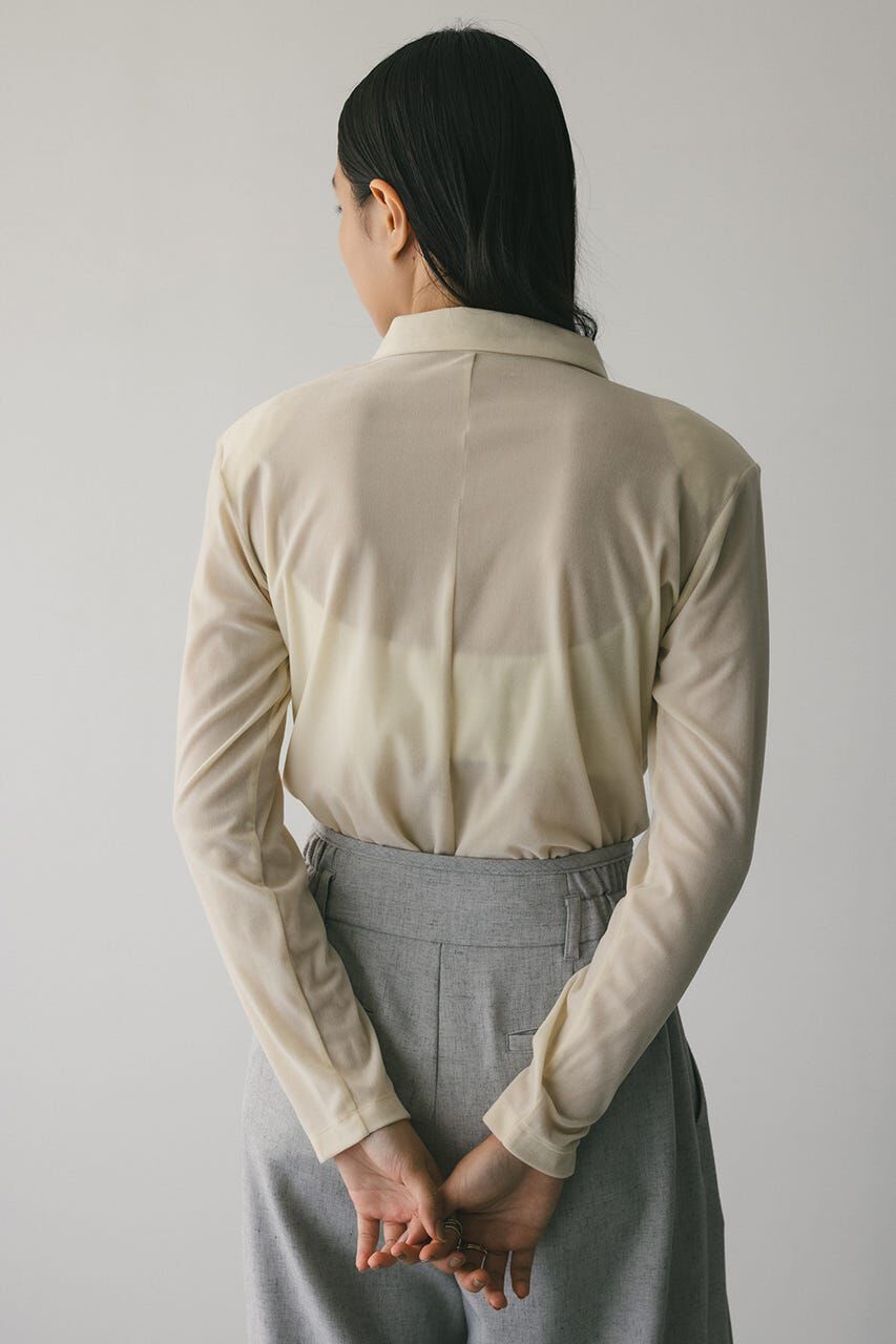 STYLEMIXER「ベロアポロトップ」|Tシャツ・カットソー|