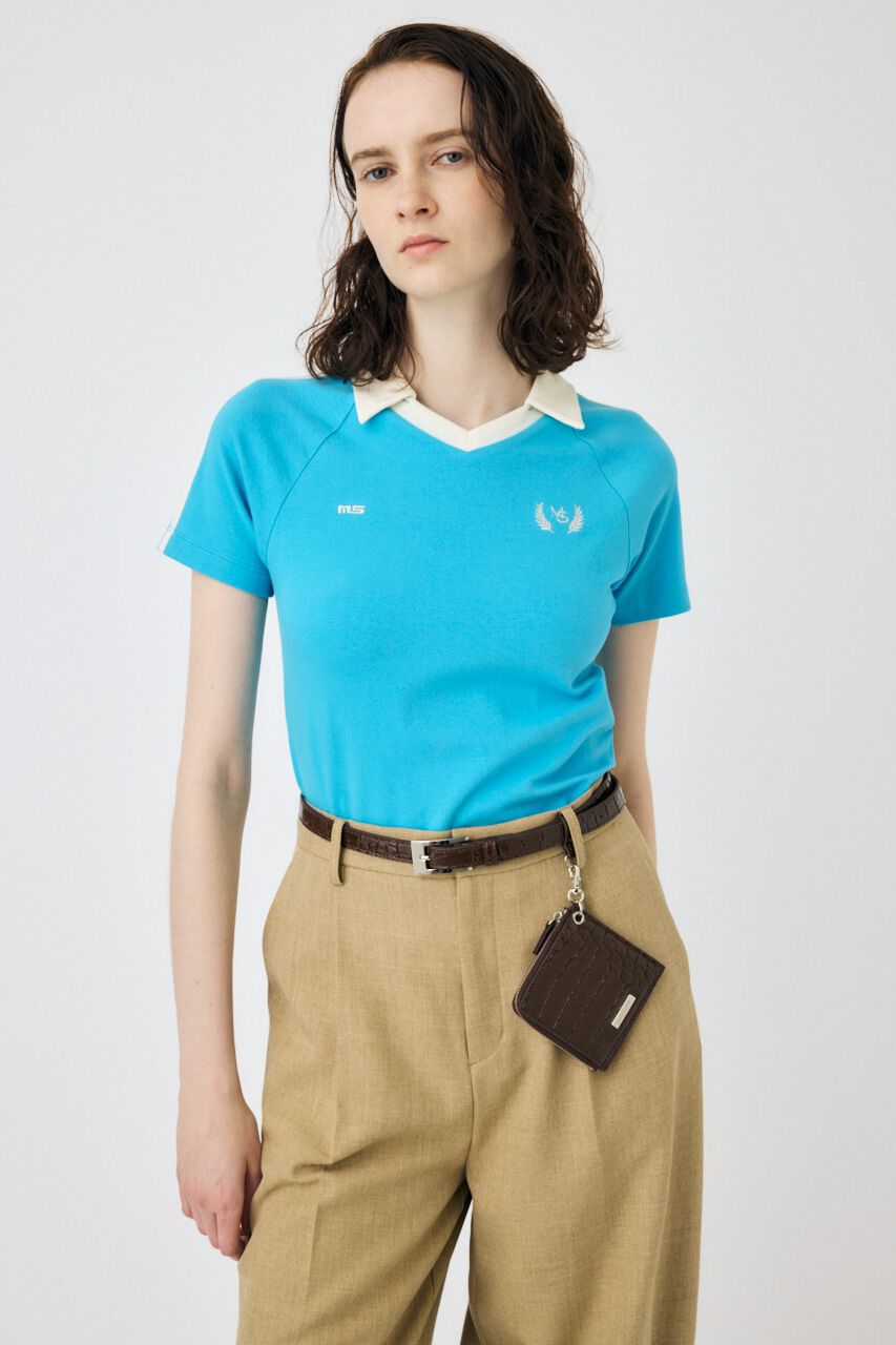 MOUSSY「TINY SOCCER シャツ」|Tシャツ・カットソー|