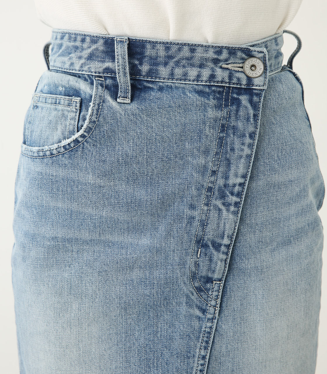  「ケミカルLaceコンビJ／W DENIM SK」|スカート|