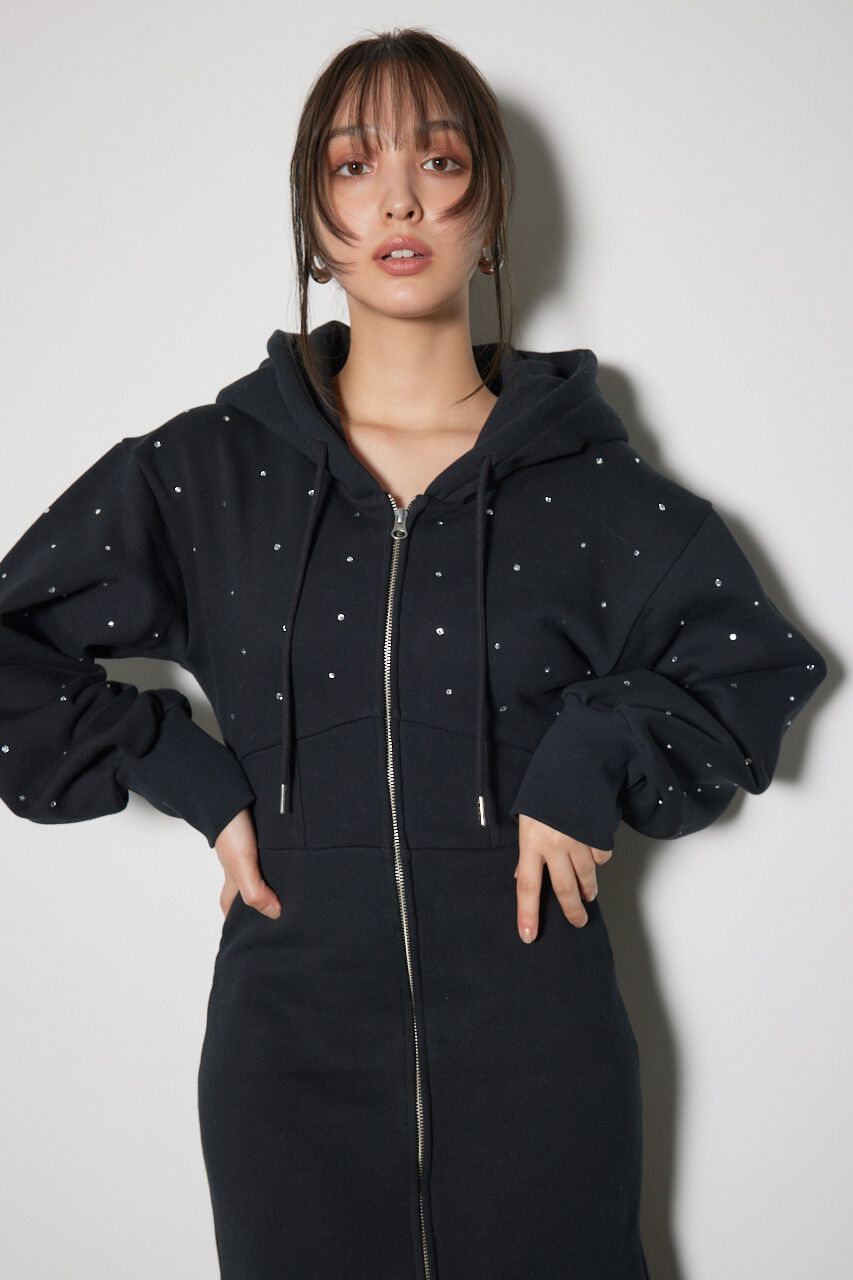 rienda「ビジュースウェットマーメイドワンピース」|ワンピース|