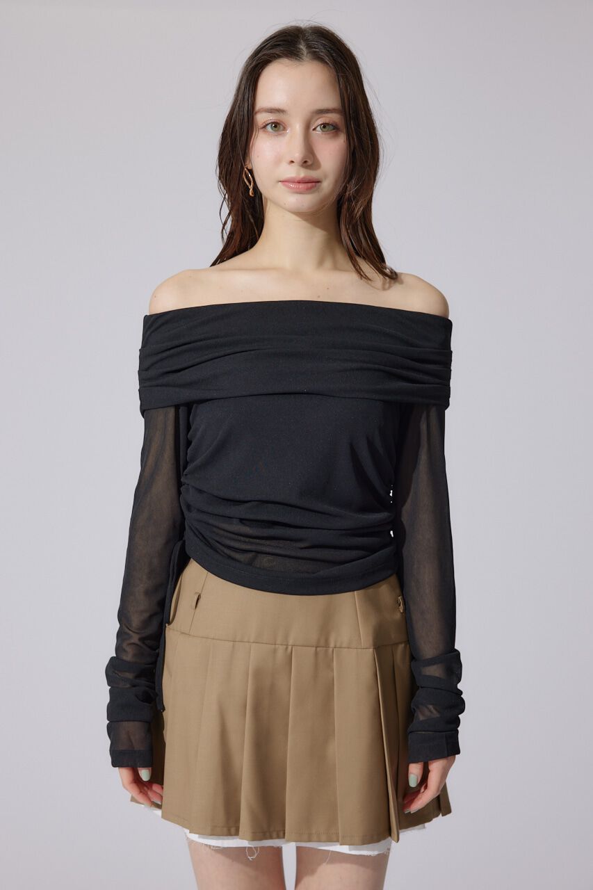 rienda「オフショルレディーシアートップス」|Tシャツ・カットソー|