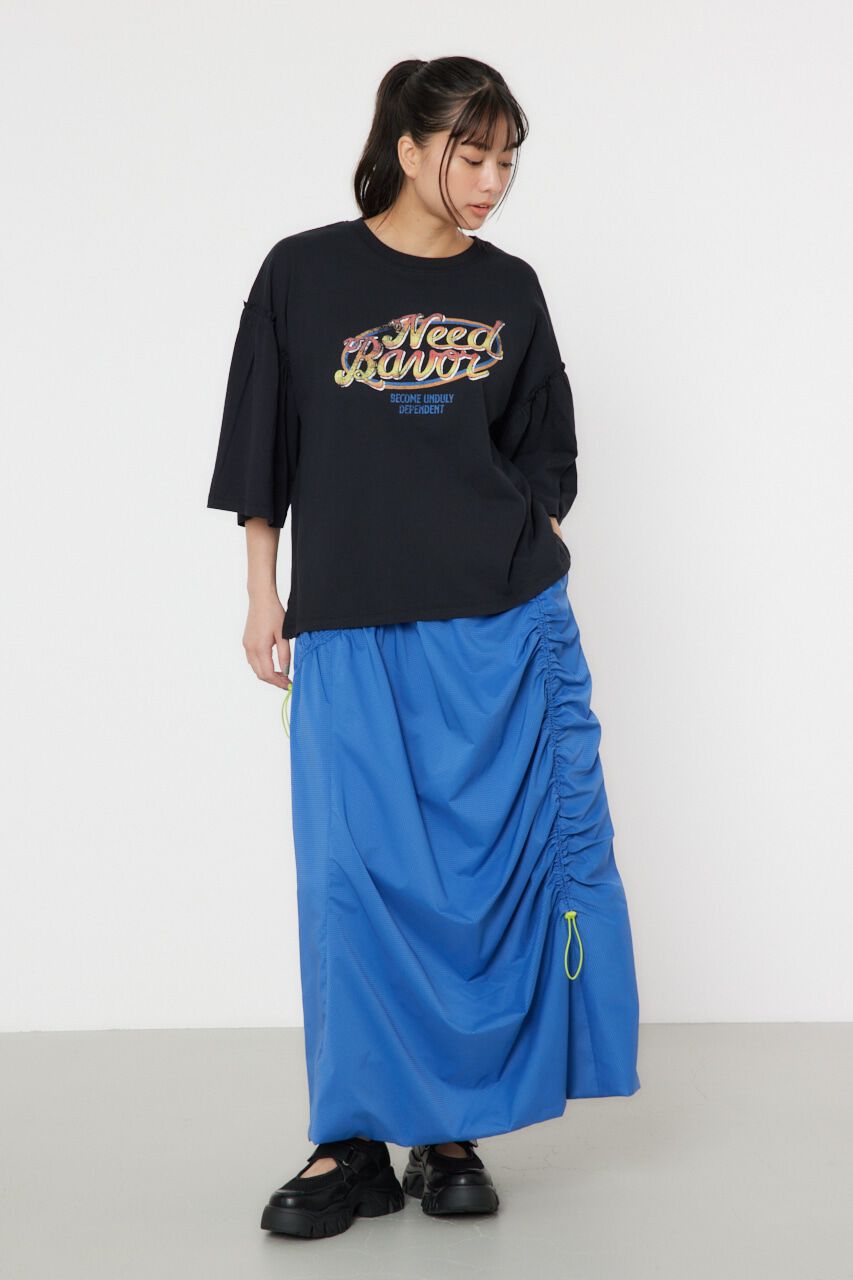 RODEO CROWNS「ワンサイドポケットシャーリングスカート2」|スカート|